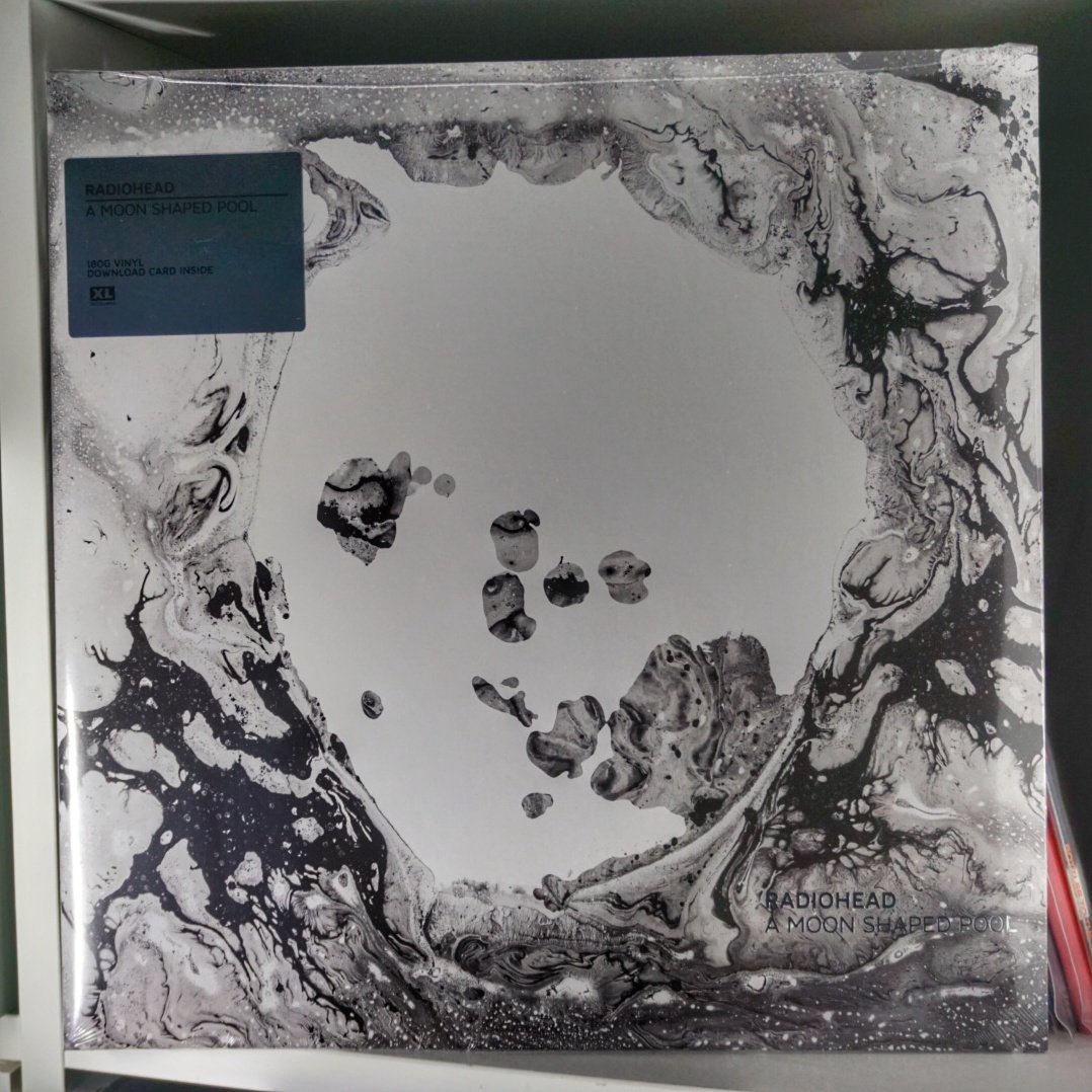 Radiohead - A Moon Shaped Pool (foil gatefold cover detail)