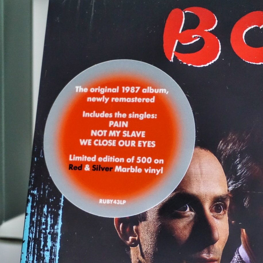Oingo Boingo - BOI - NGO (red & silver marble vinyl) repress
