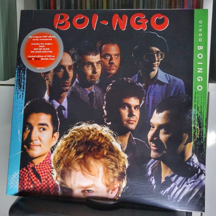 Oingo Boingo - BOI - NGO (red & silver marble vinyl) repress