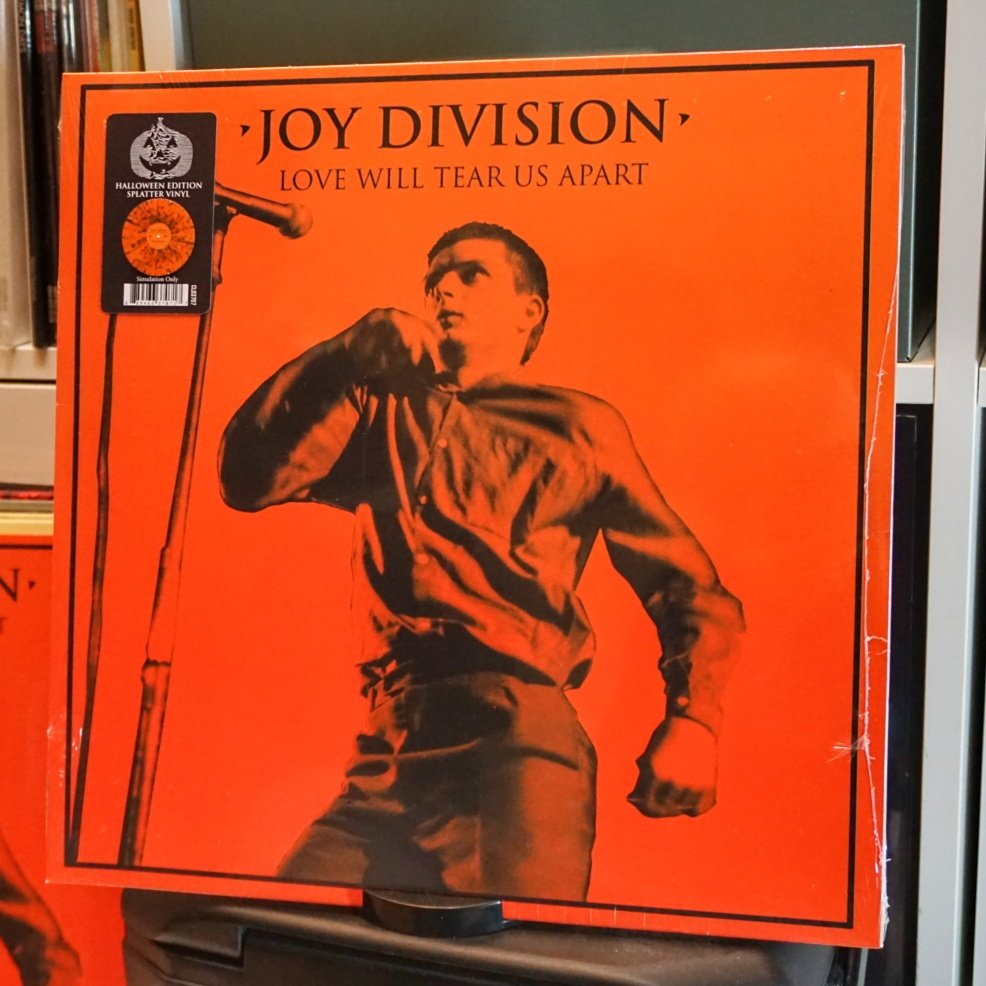 Joy Division – Love Will Tear Us Apart (Orange/Black Splatter Vinyl)