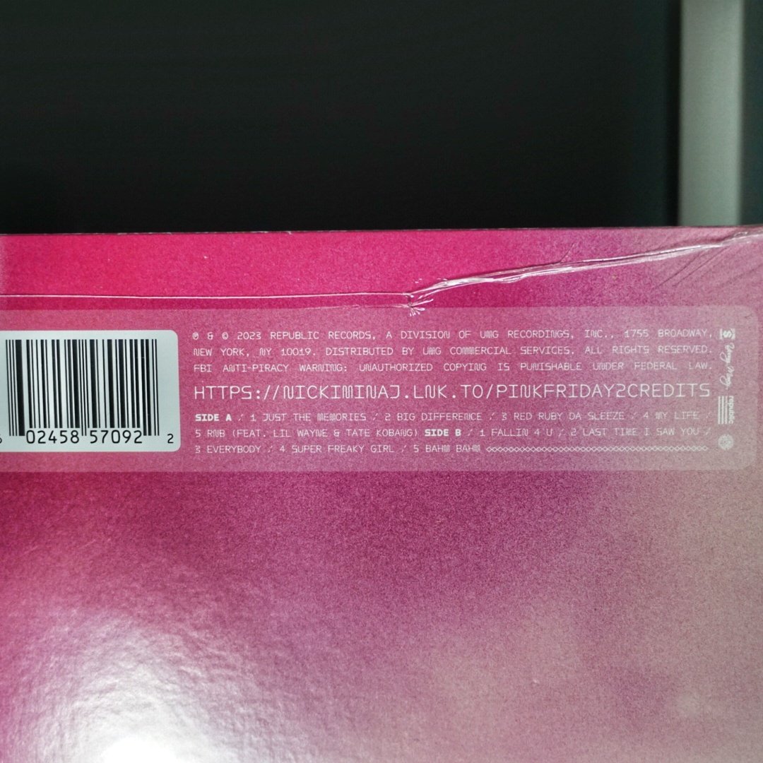 Nicki Minaj - Pink Friday 2 (Electric Blue LP)