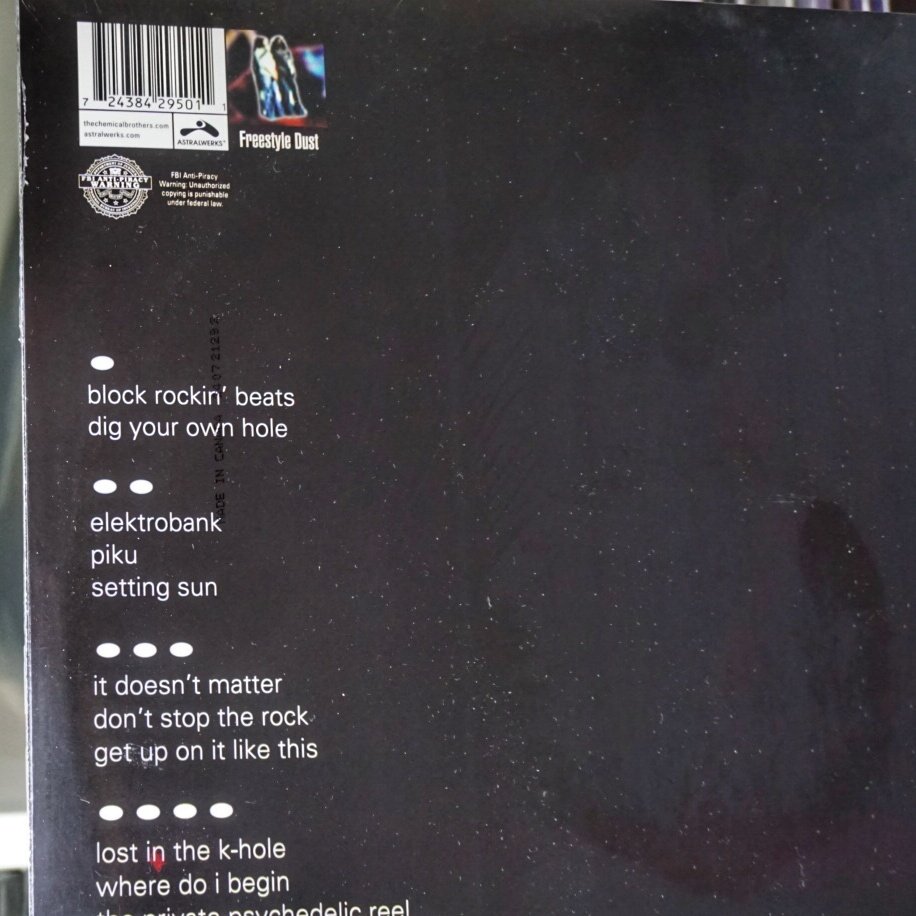 Chemical Brothers - Dig Your Own Hole (2LP black vinyl)