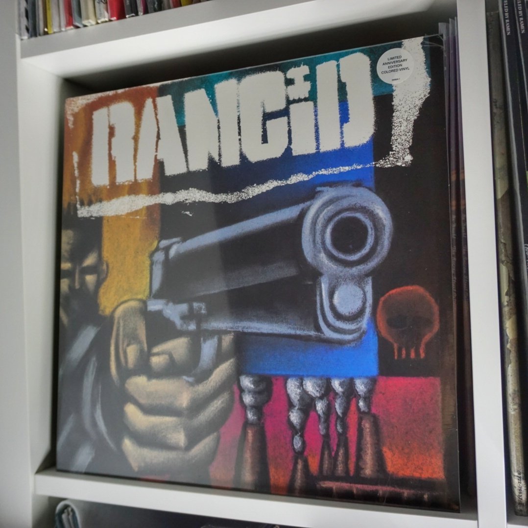 Rancid – Rancid LP (white w/ black splatter) 93 Anniversary Edition