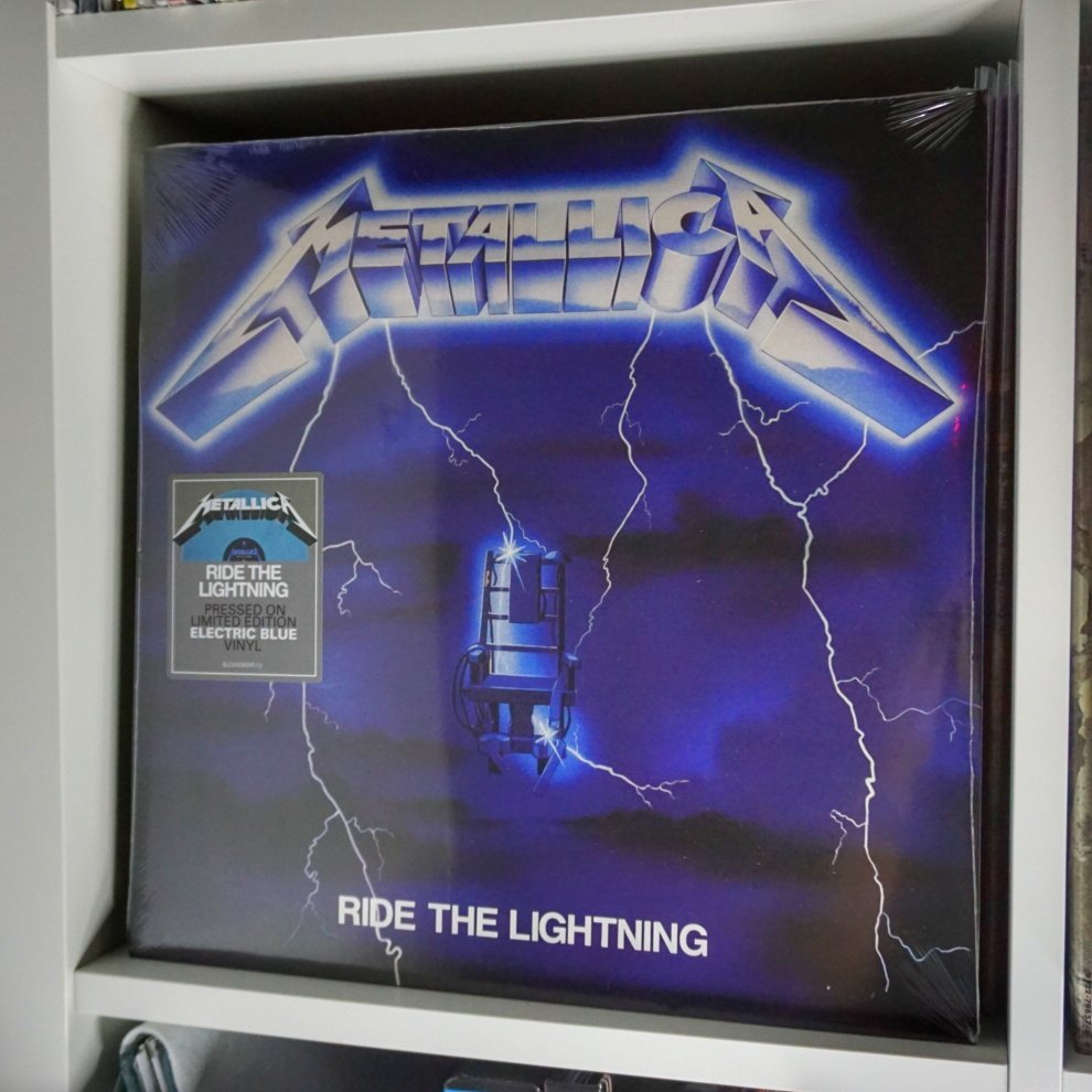Metallica - Ride The Lightning (limited edition electric blue vinyl)