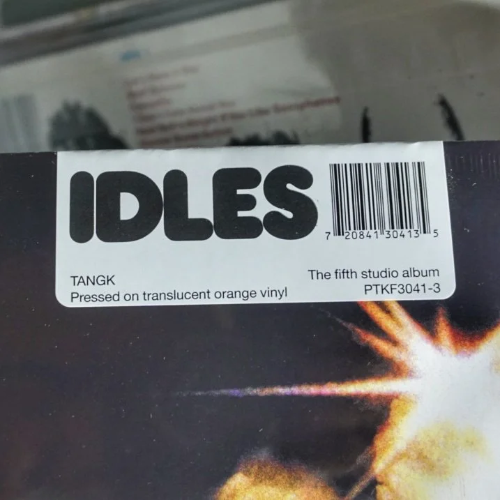 Idles - Tangk (transparent orange vinyl) — Phantom Squid Records Idles - Tangk (transparent orange vinyl) — Phantom Squid Records