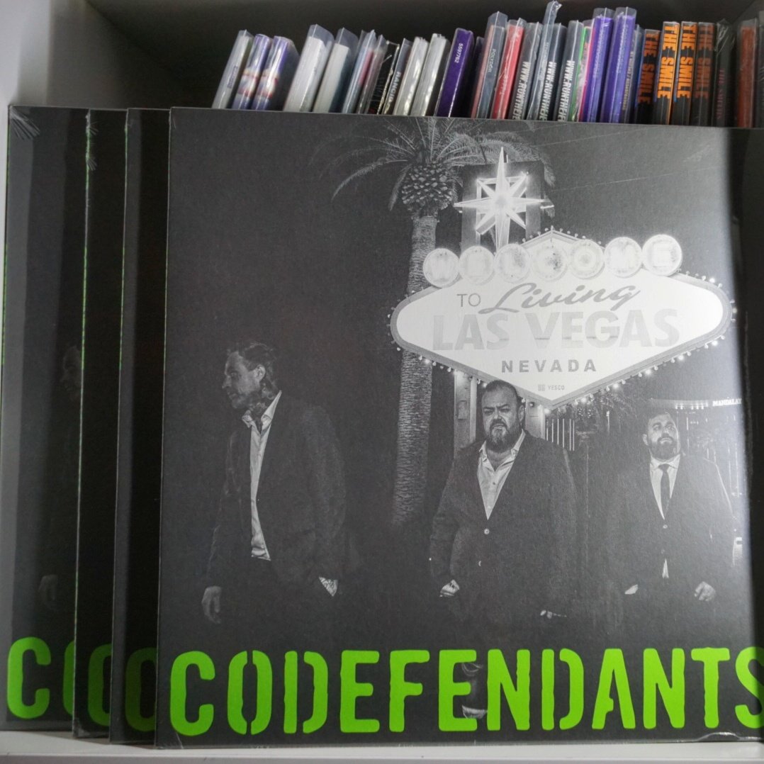 Codefendants - Living Las Vegas (10 inch black vinyl)