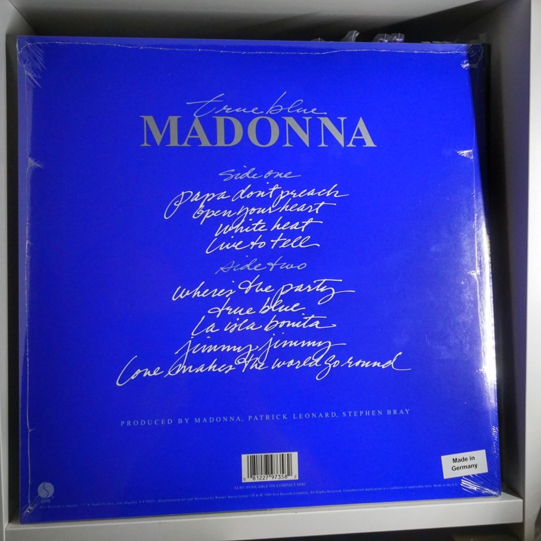 Madonna - True Blue (180g black vinyl)