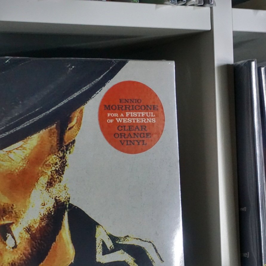 Ennio Morricone - For A Fistful Of Westerns (clear orange vinyl)