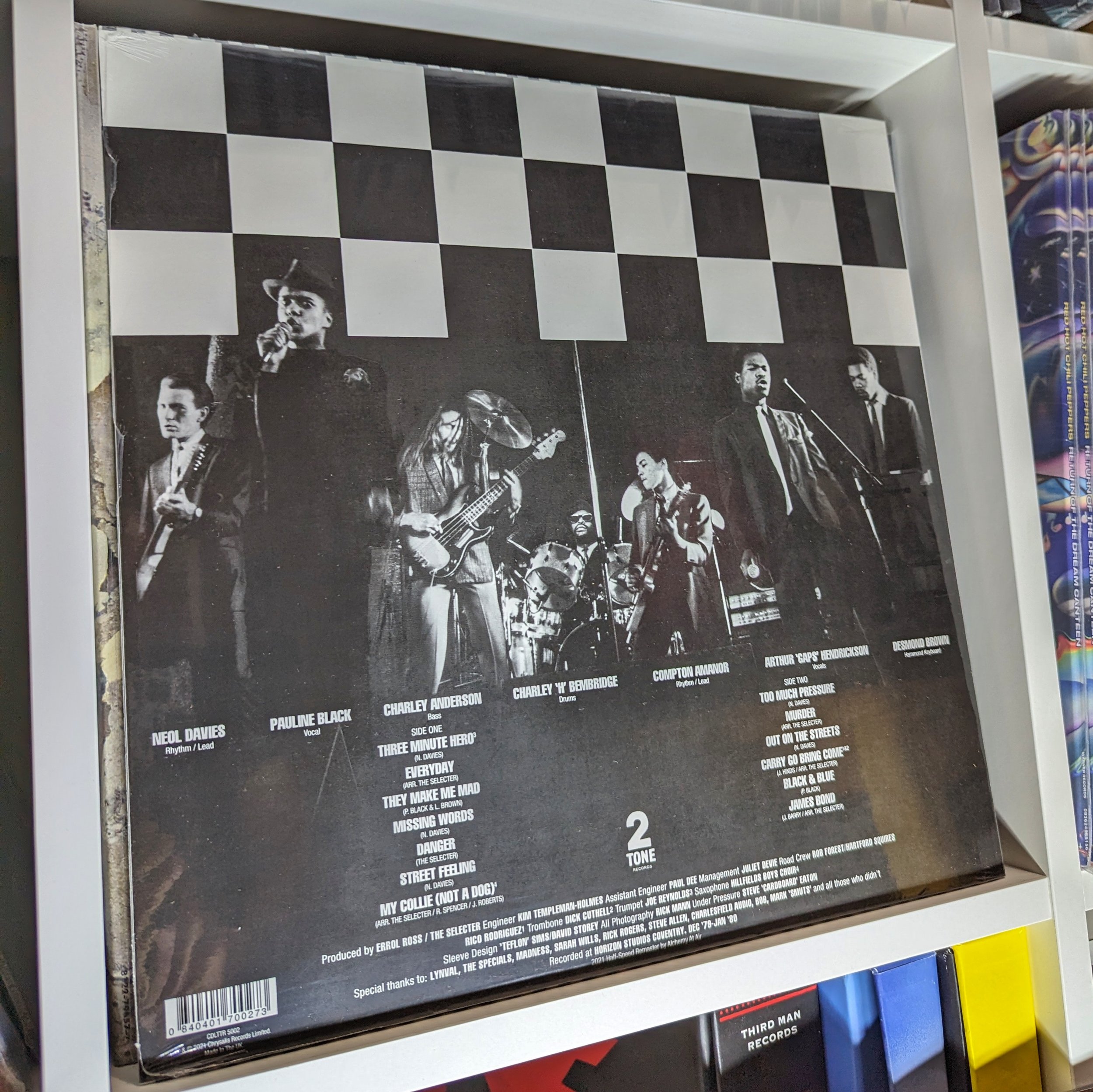 The Selector - Too Much Pressure (black vinyl) Half Speed 2021 remaster