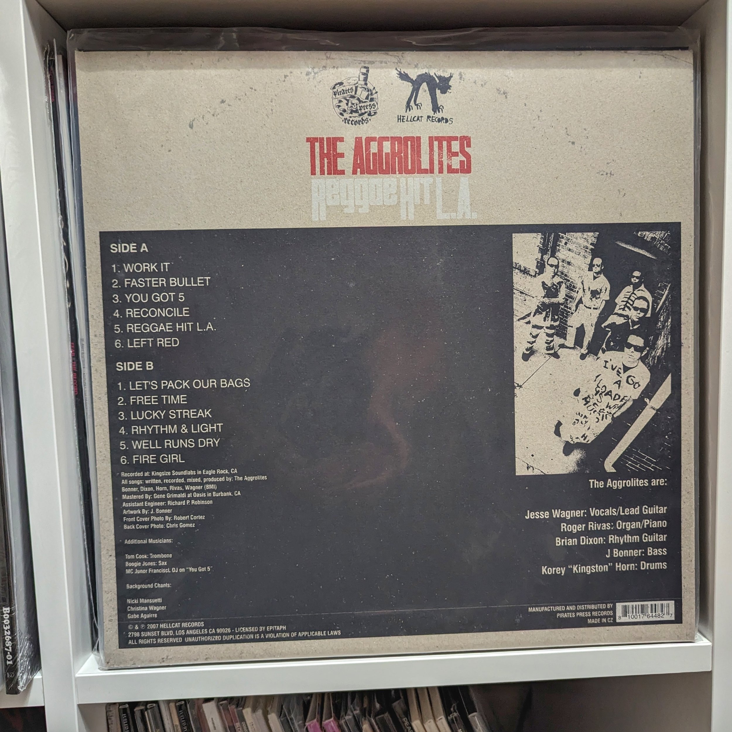 The Aggrolites - Reggae Hit L.A. (black vinyl)