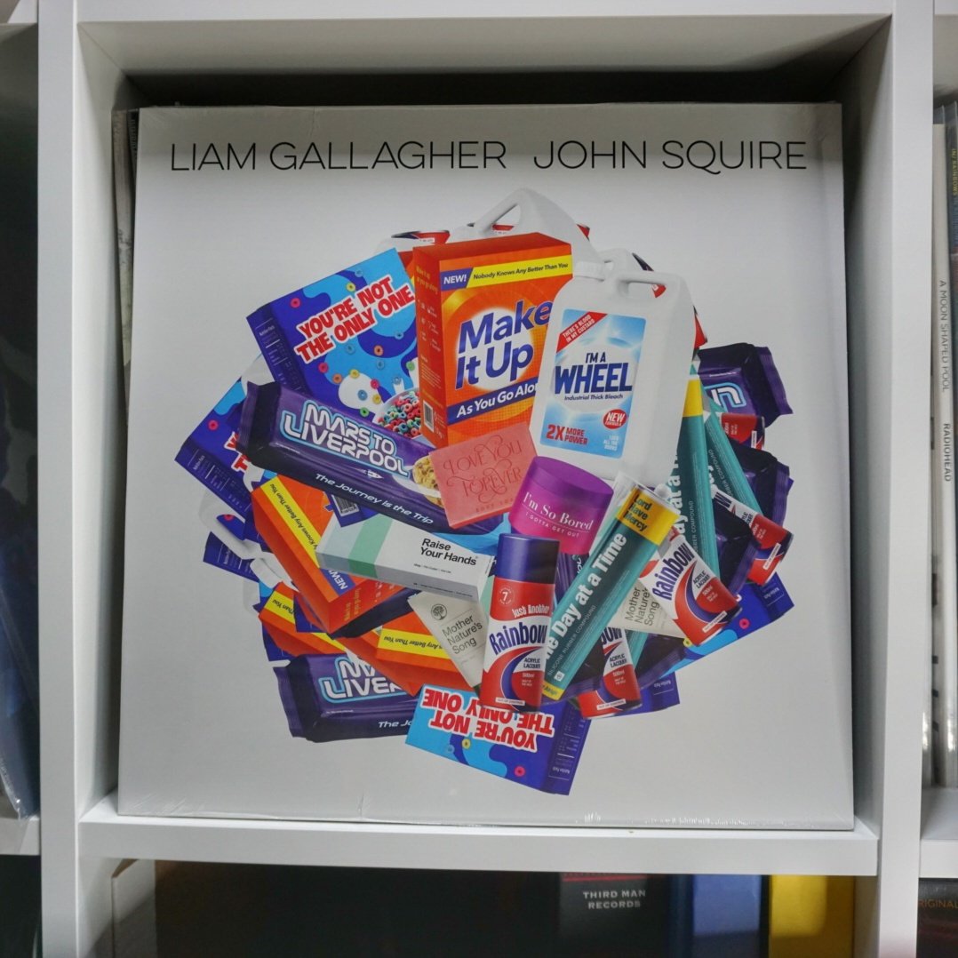 Liam Gallagher & John Squire (black vinyl)