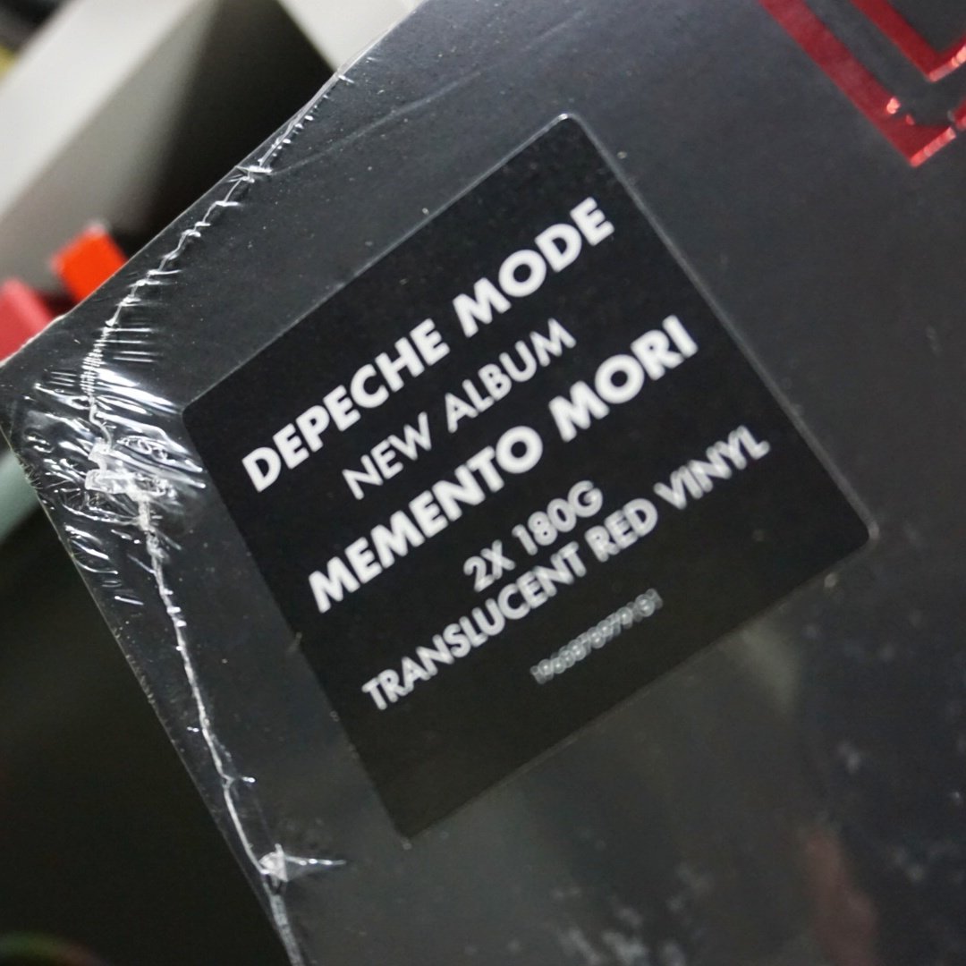 Depeche Mode - Memento Mori 2LP (translucent red vinyl)