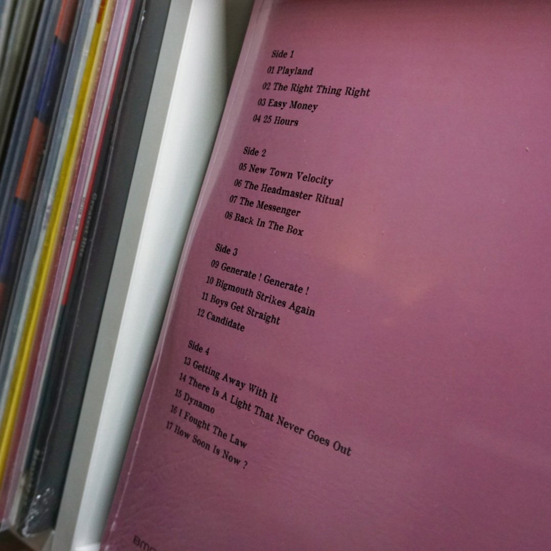Johnny Marr - Adrenalin Baby 2LP (pink & black splatter vinyl)