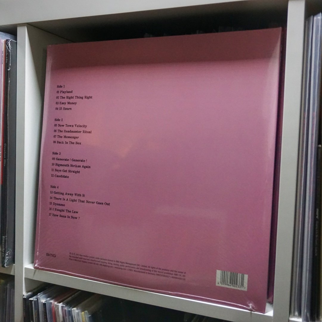 Johnny Marr - Adrenalin Baby 2LP (pink & black splatter vinyl)