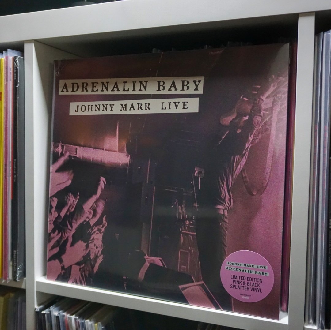 Johnny Marr - Adrenalin Baby 2LP (pink & black splatter vinyl)