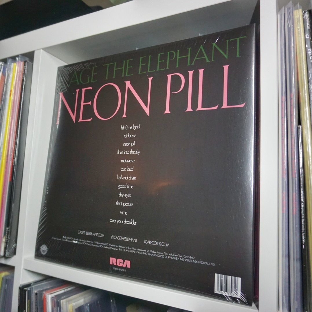 Cage The Elephant - Neon Pill (milky clear vinyl)