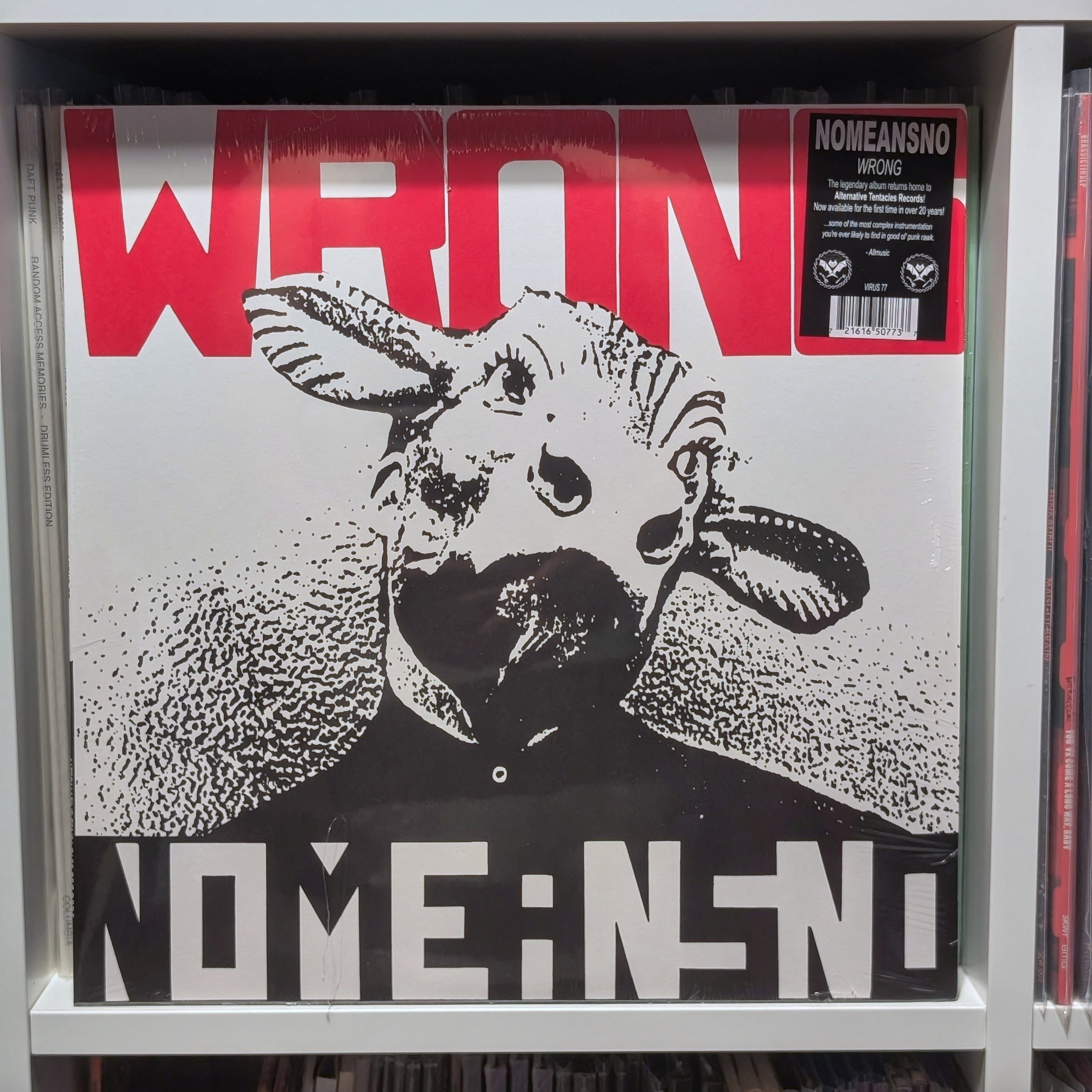 NOMEANSNO - Wrong (limited edition red vinyl) 2024 Reissue