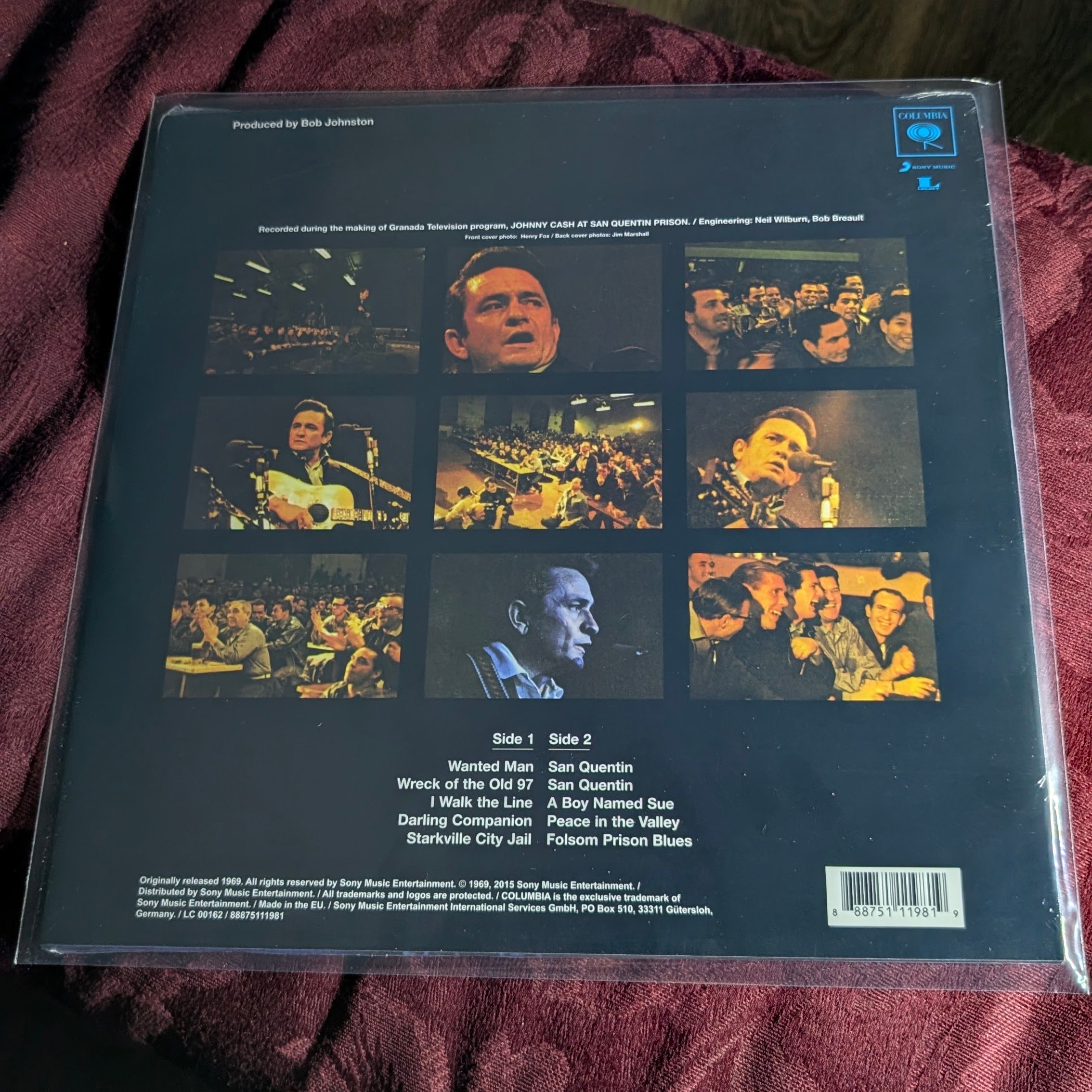 Johnny Cash - At San Quentin (Black Vinyl)
