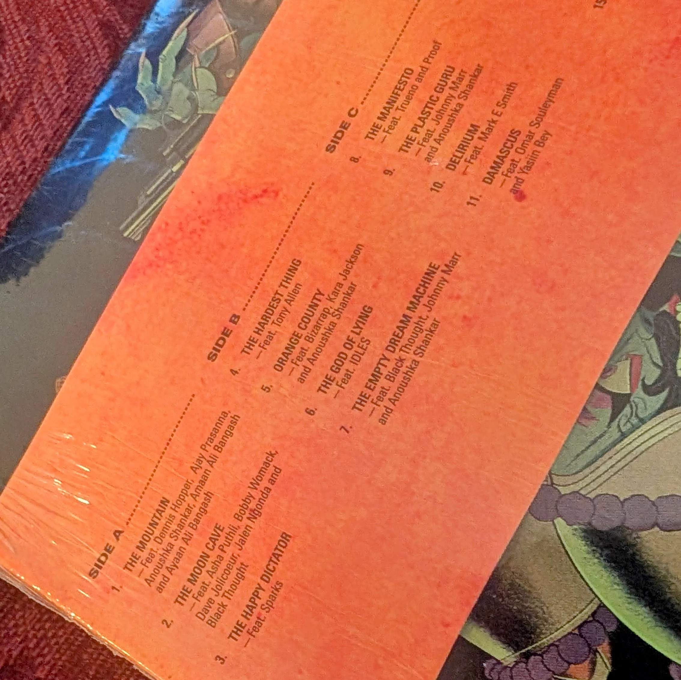 Gorillaz 'The Mountain' Limited Edition Red Vinyl