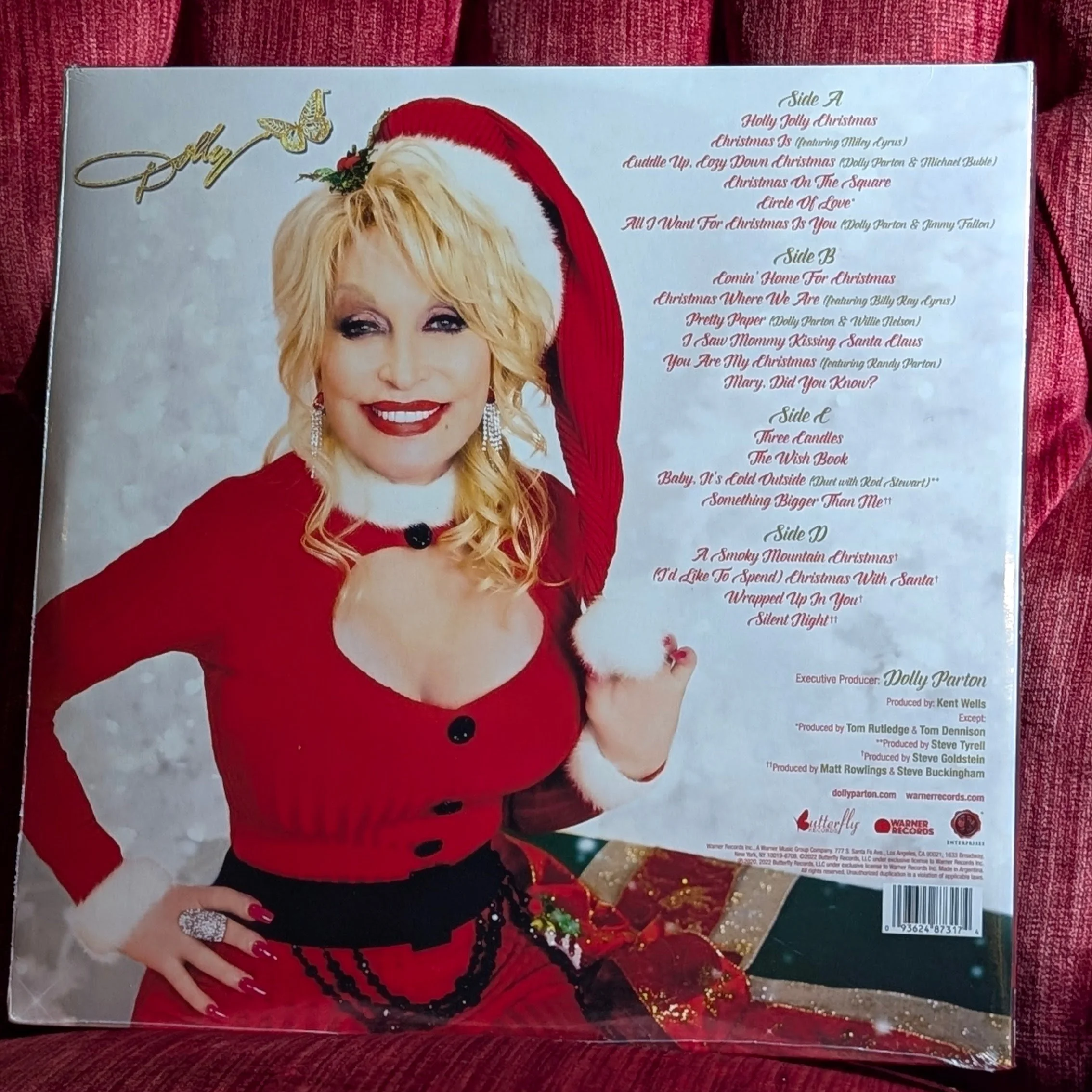 Dolly Parton — A Holly Dolly Christmas (Ultimate Deluxe Edition) White Vinyl
