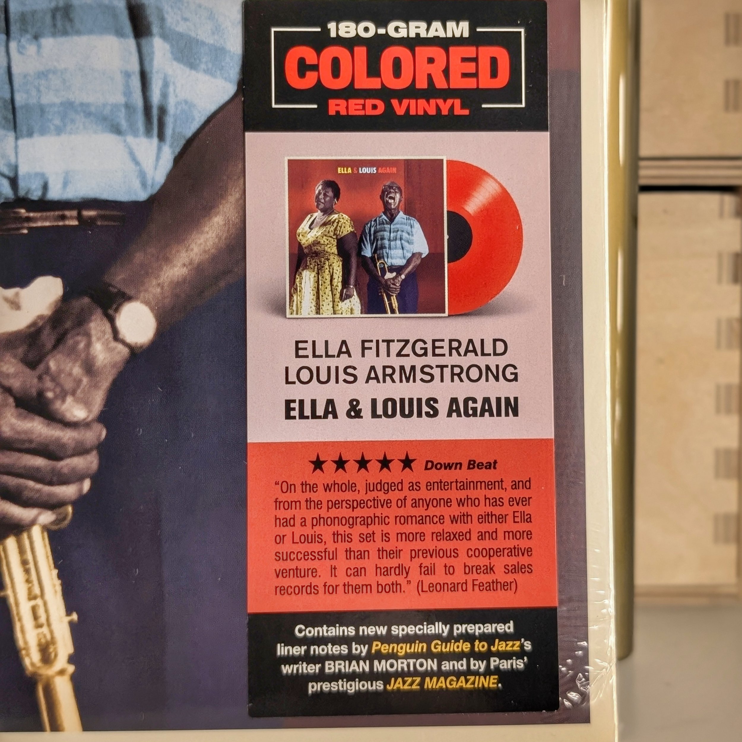 Ella Fitzgerald & Louis Armstrong - Ella & Louis Again (red vinyl) 2025