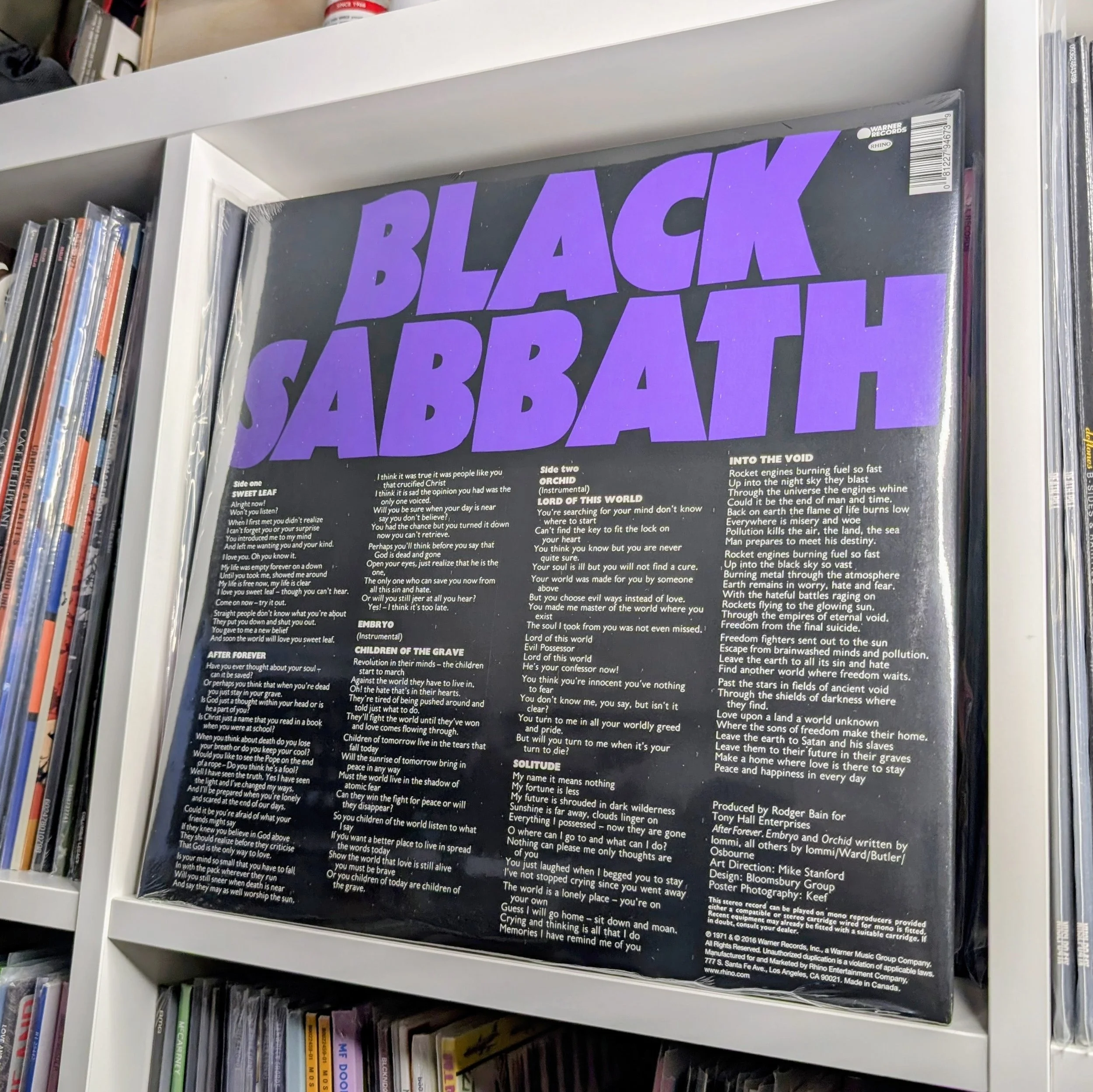 Black Sabbath - Master Of Reality (180g 2012 remaster)