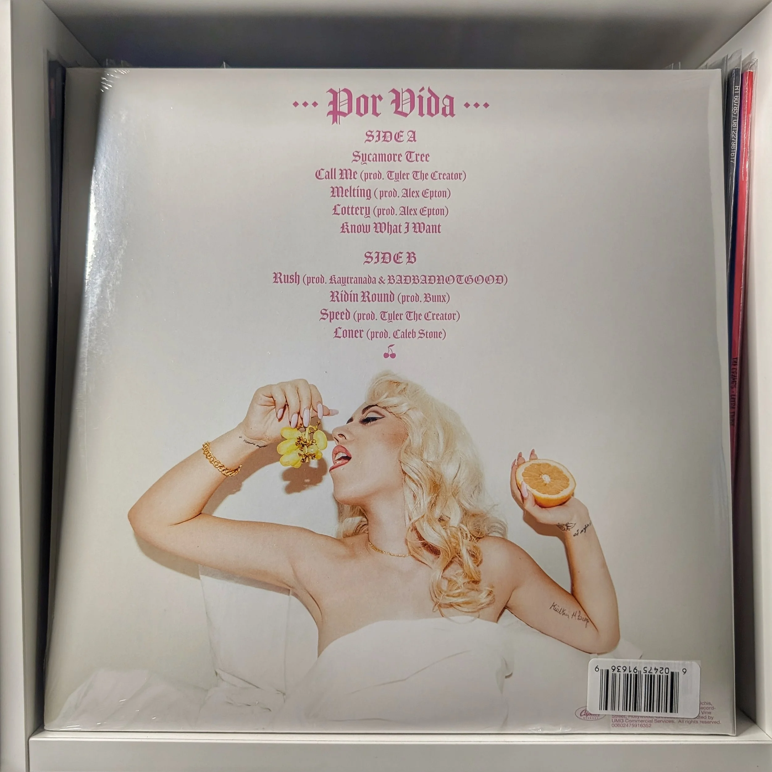 Kali Uchis- Por Vida (blush vinyl) 2025