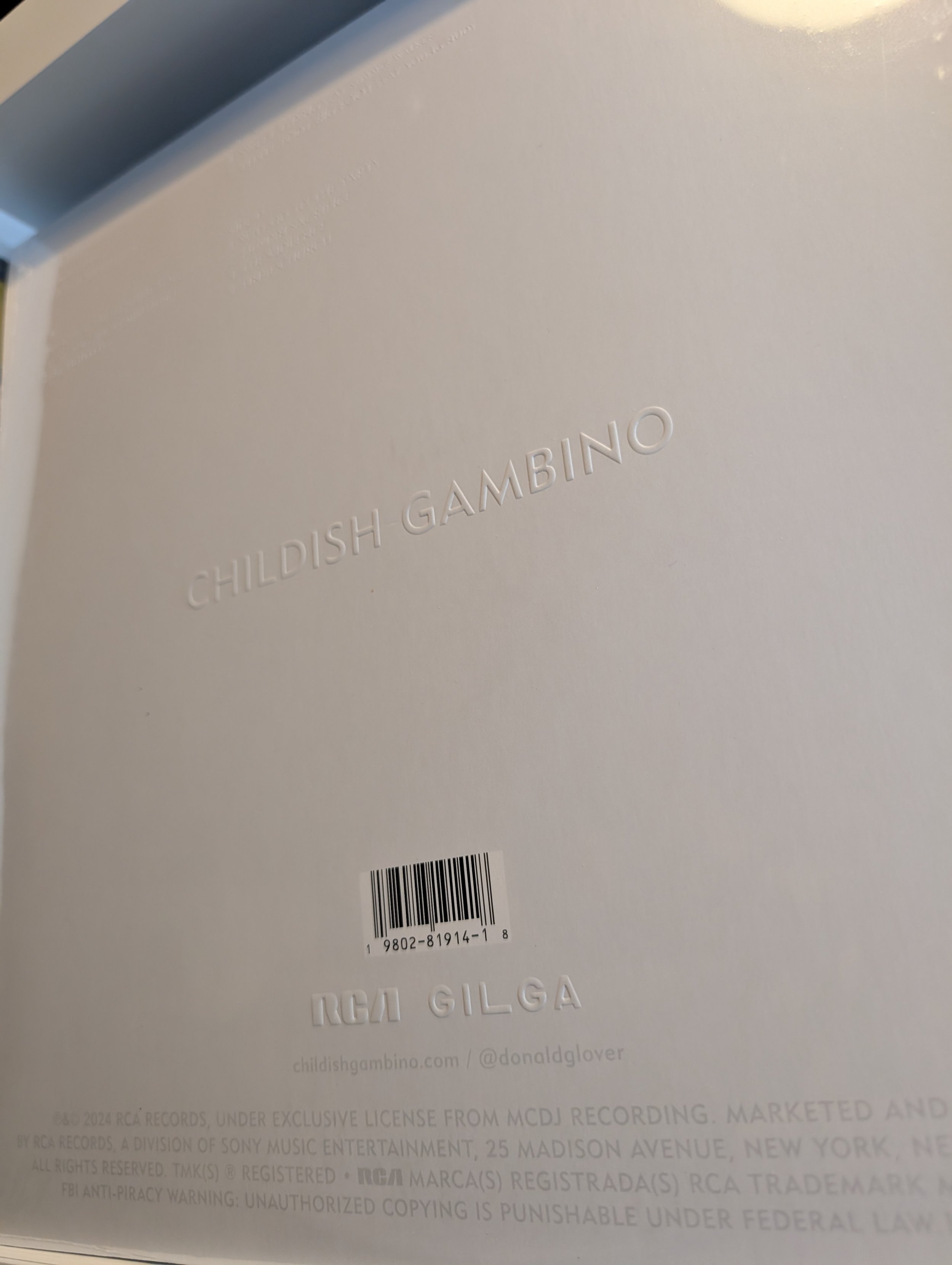 Childish Gambino - Atavista 2LP (black vinyl) 2024