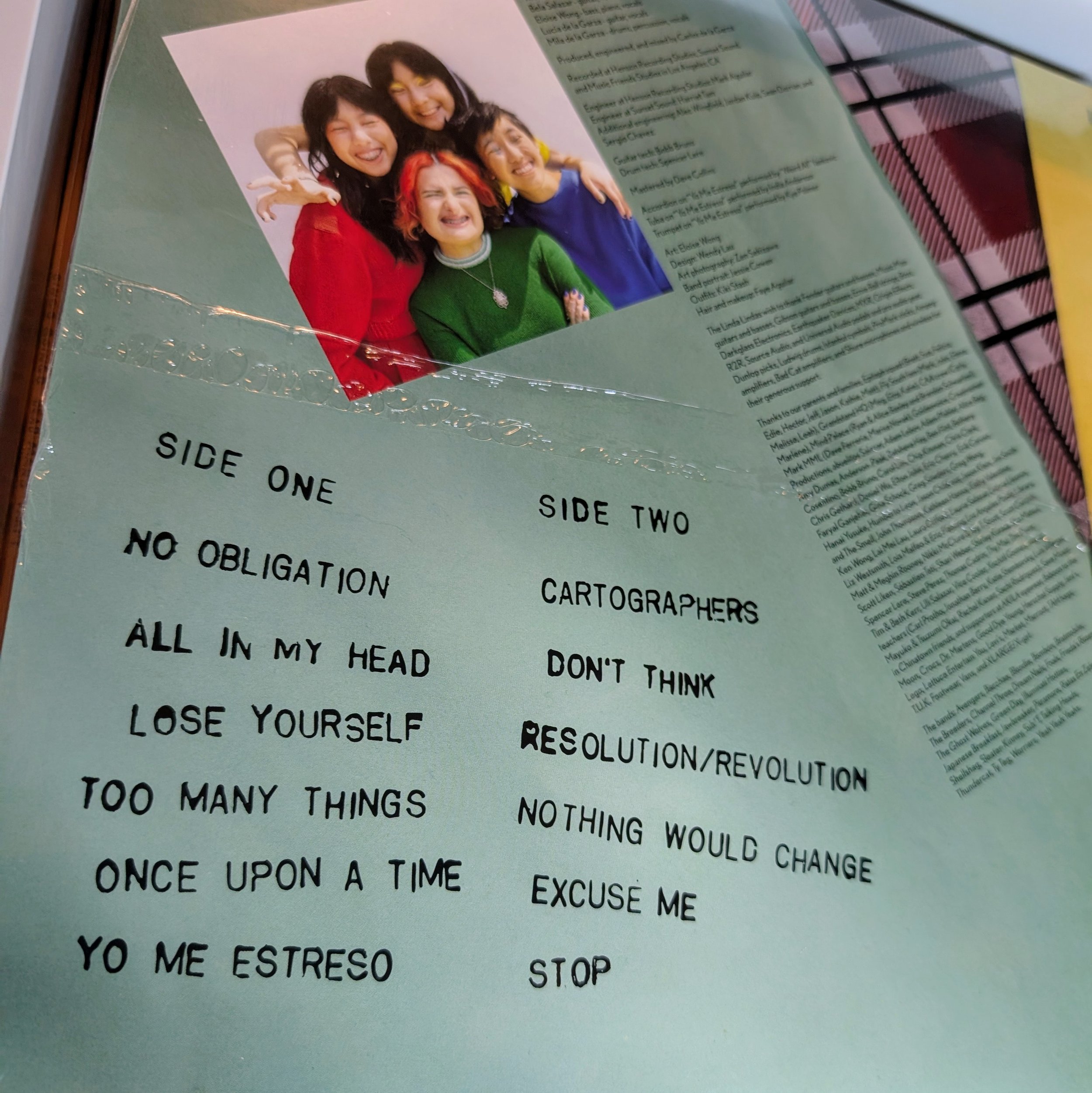 The Linda Linda's - No Obligation Black Vinyl LP
