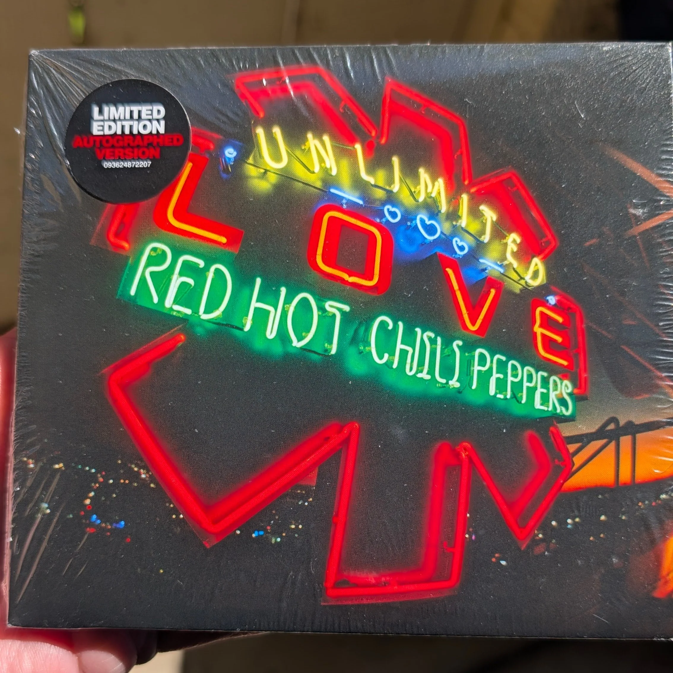 Red Hot Chili Peppers – Unlimited Love (Hand-Signed Art Card) CD – Brand New & Factory Sealed