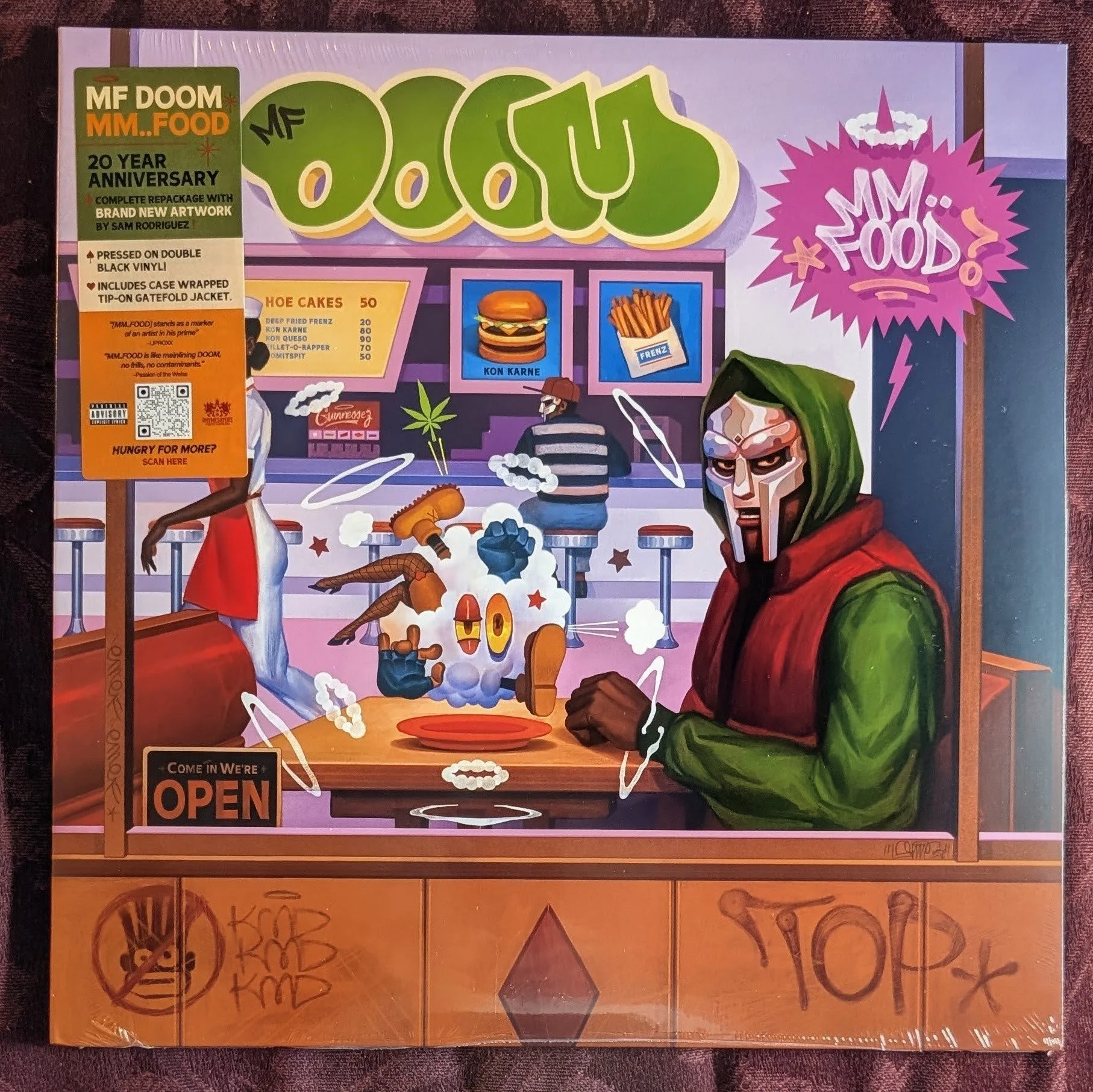 MF DOOM - Mm..Food 20th Anniversary (black vinyl)