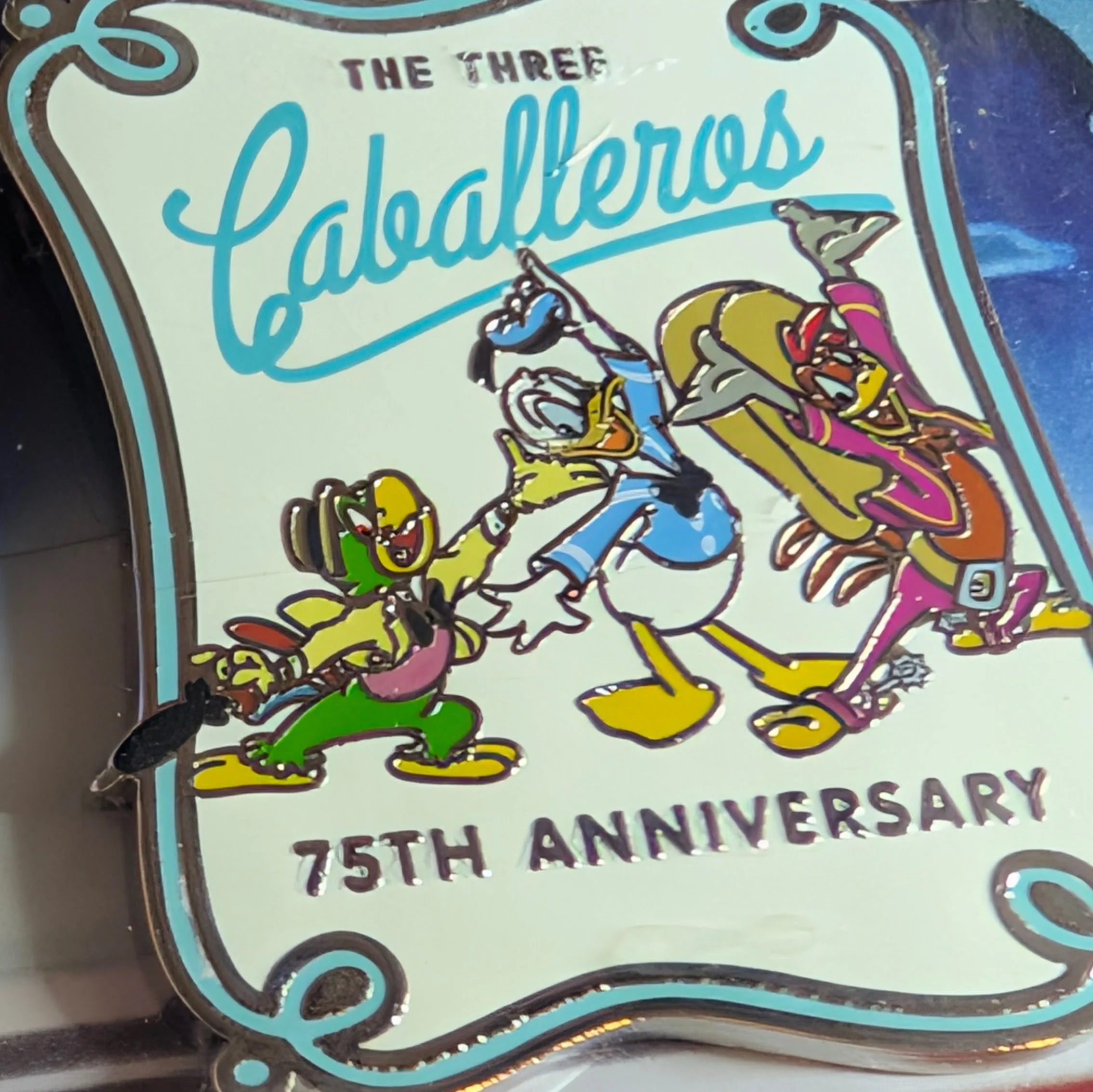 D23 Expo 2019 Disney The Three Caballeros 75th Anniversary Limited Edition Pin (LE 3000)