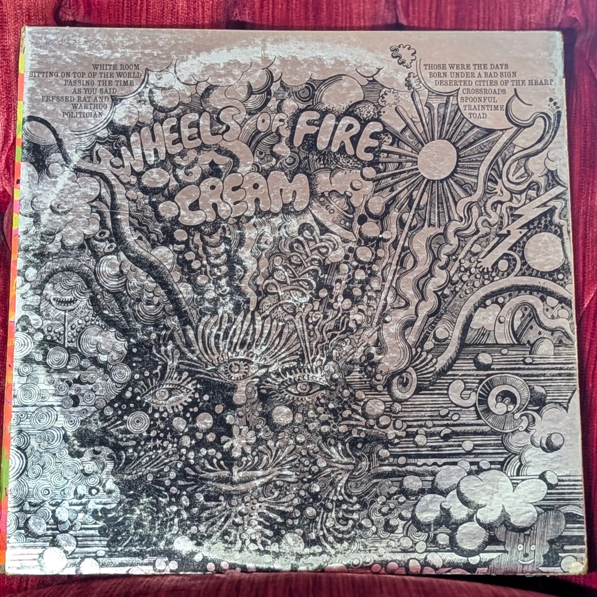 Cream's 'Wheels of Fire' Original 1968 Vinyl