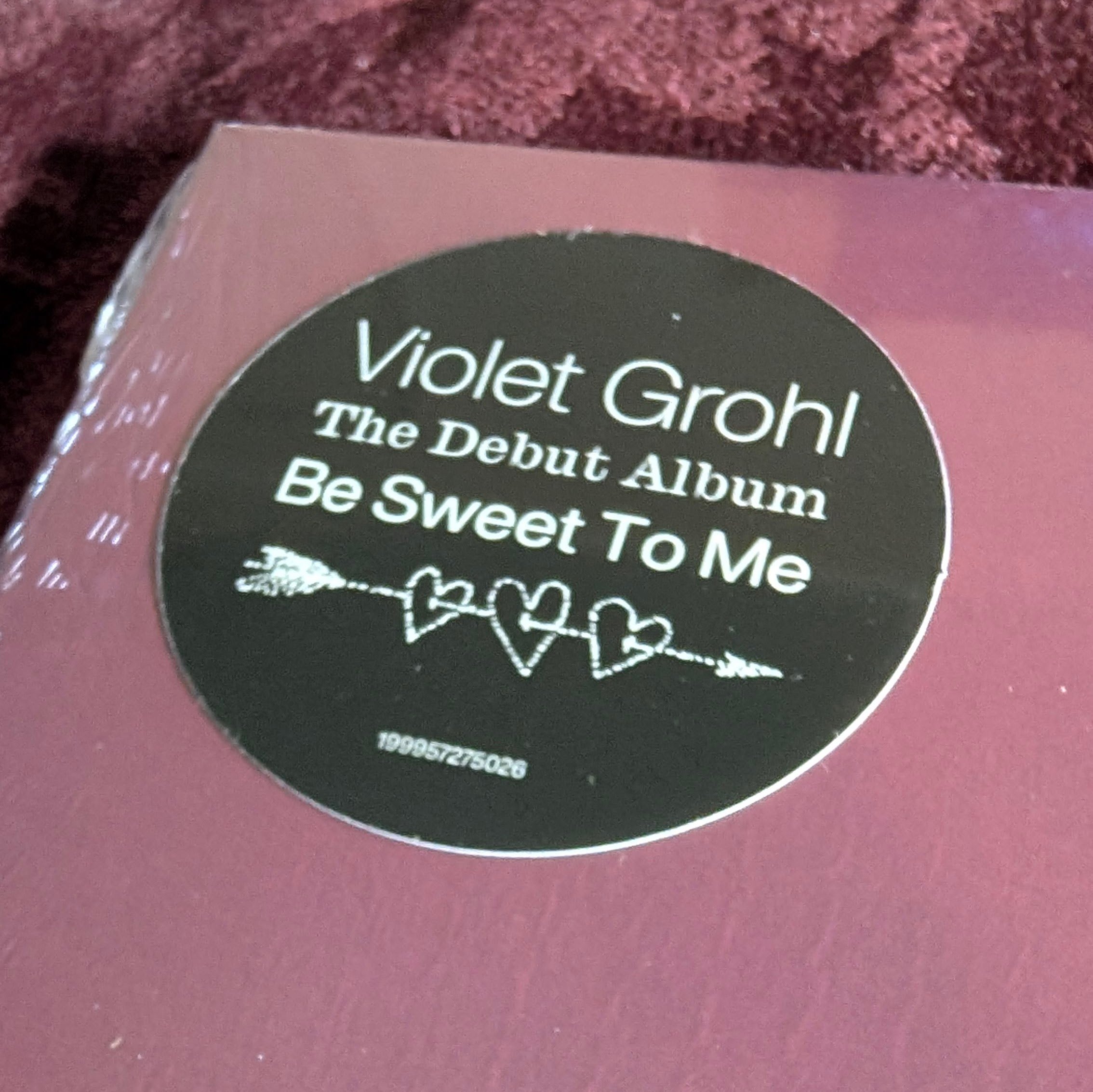 Violet Grohl - Be Sweet to Me - Limited Edition Vinyl (black vinyl)