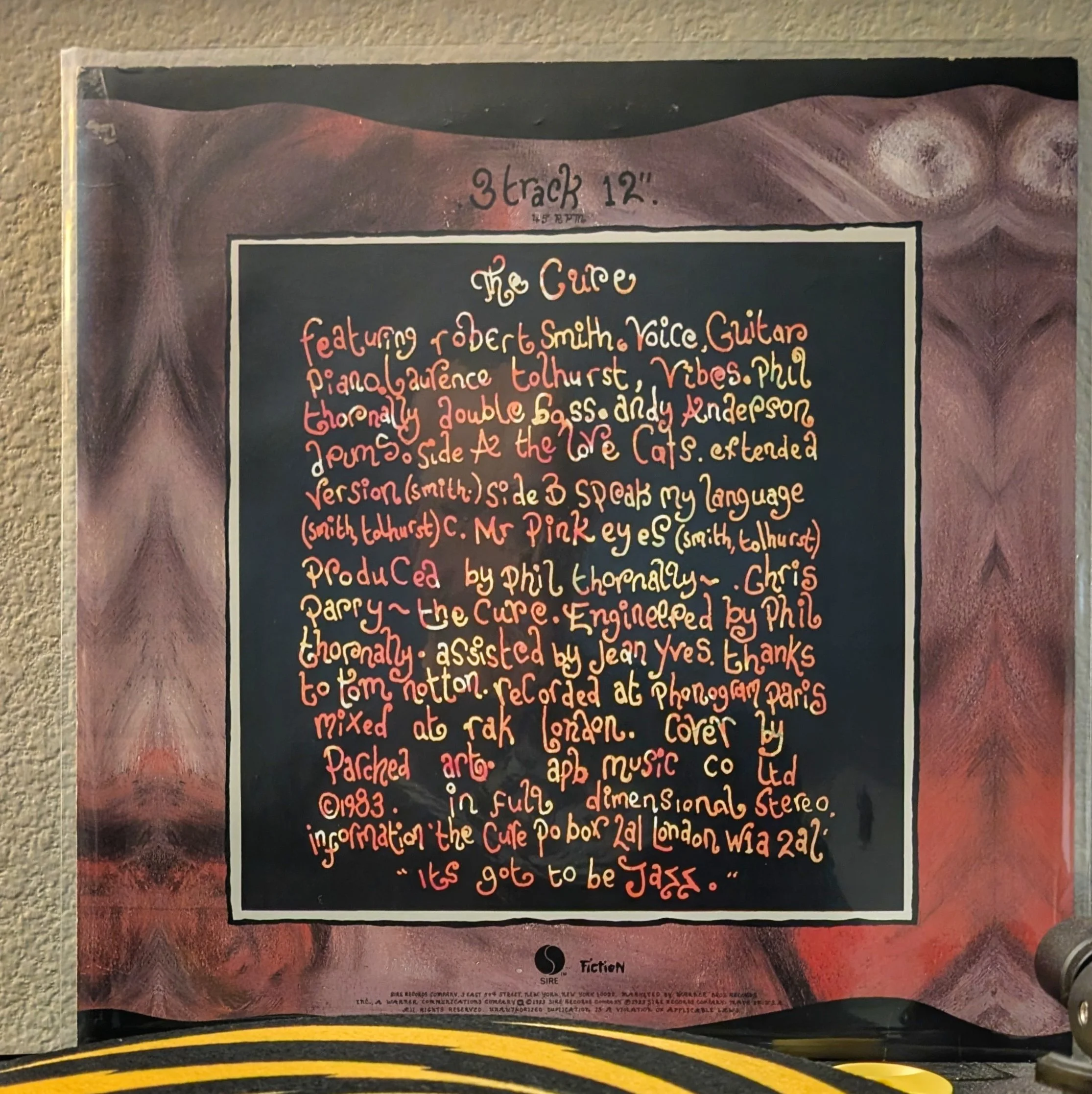 The Cure - Lovecats (used extended 12 inch)