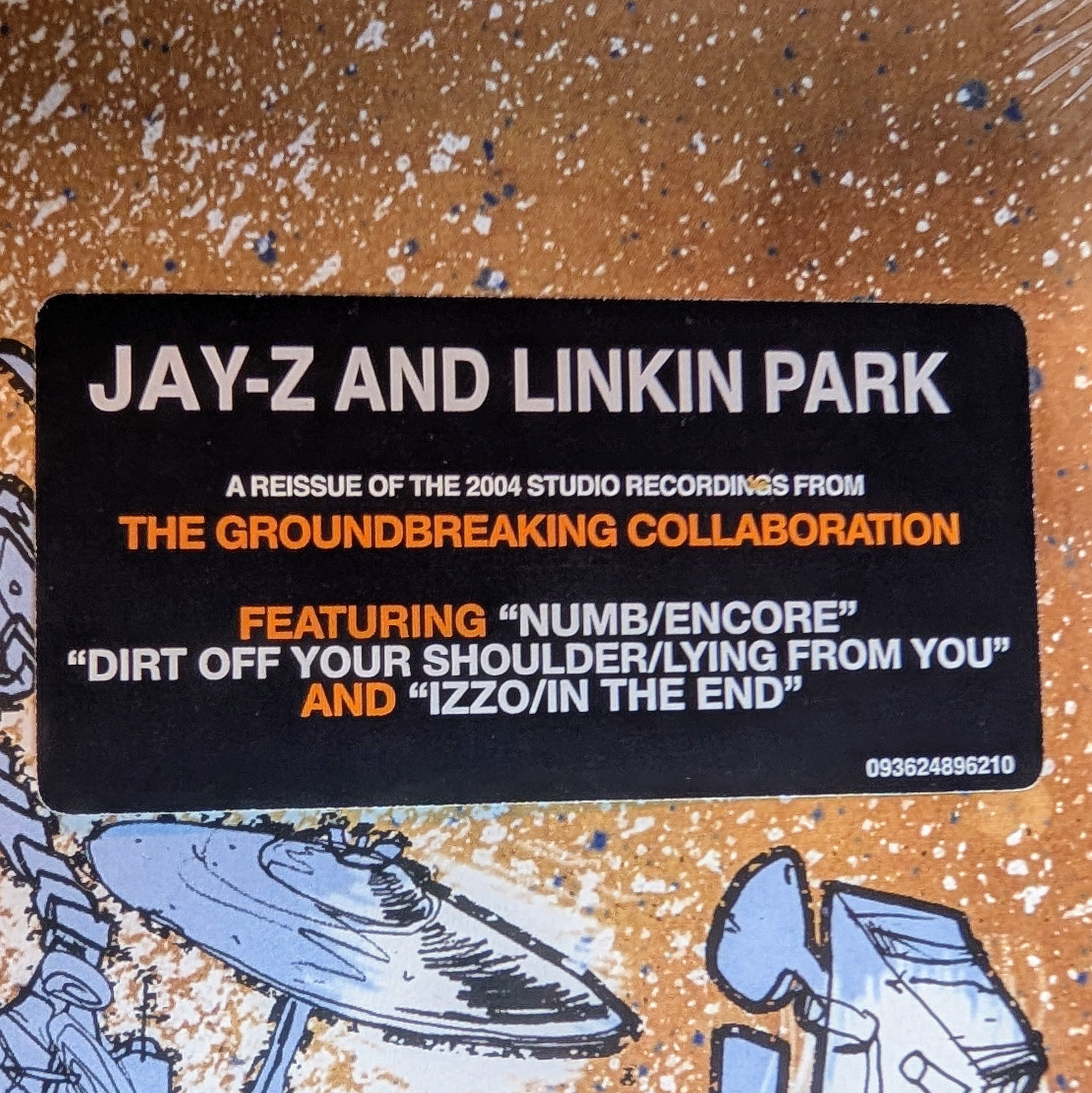 Jay-Z and Linkin Park - Collision Course (black vinyl)