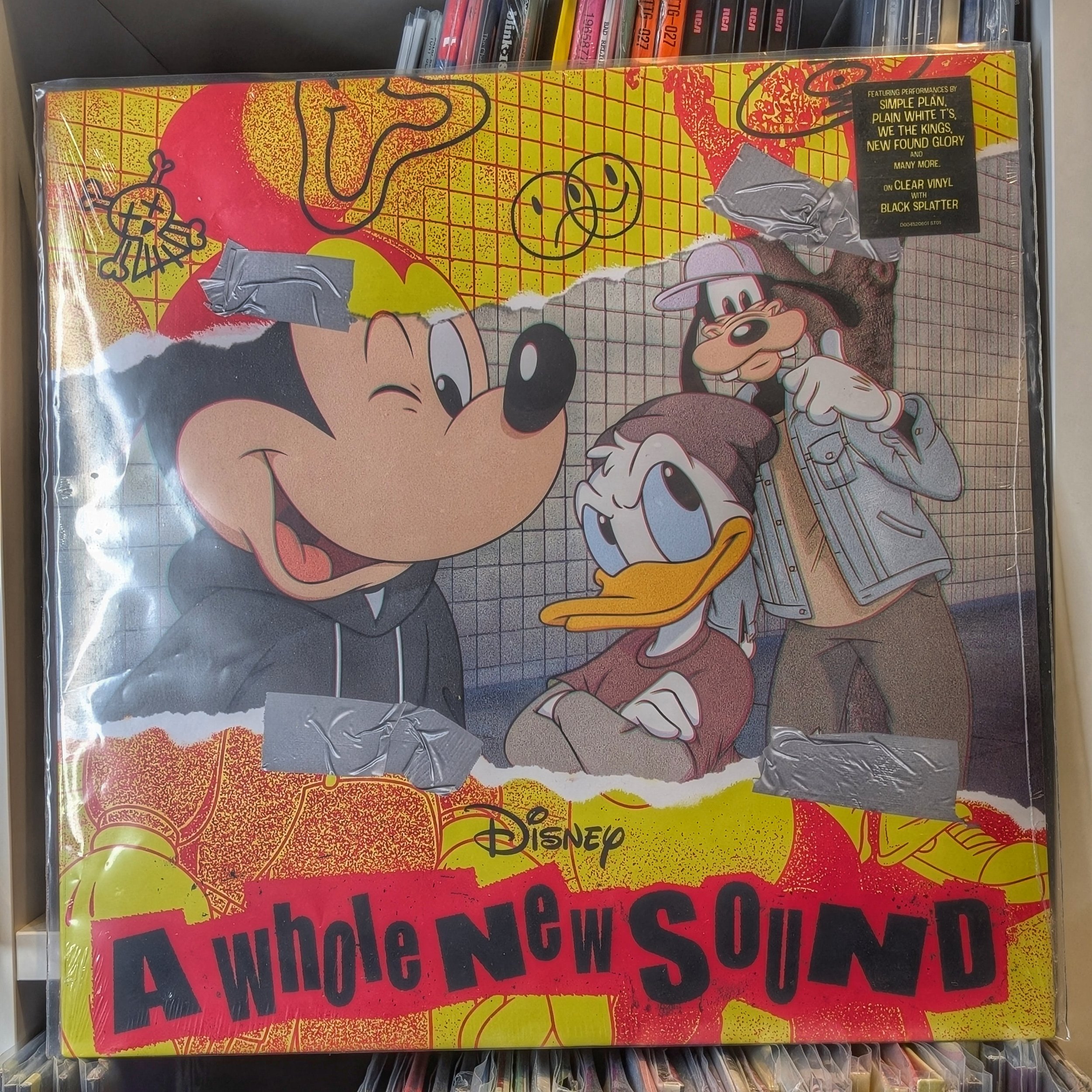 Various Artists - Disney's A Whole New Sound (clear vinyl black splatter)