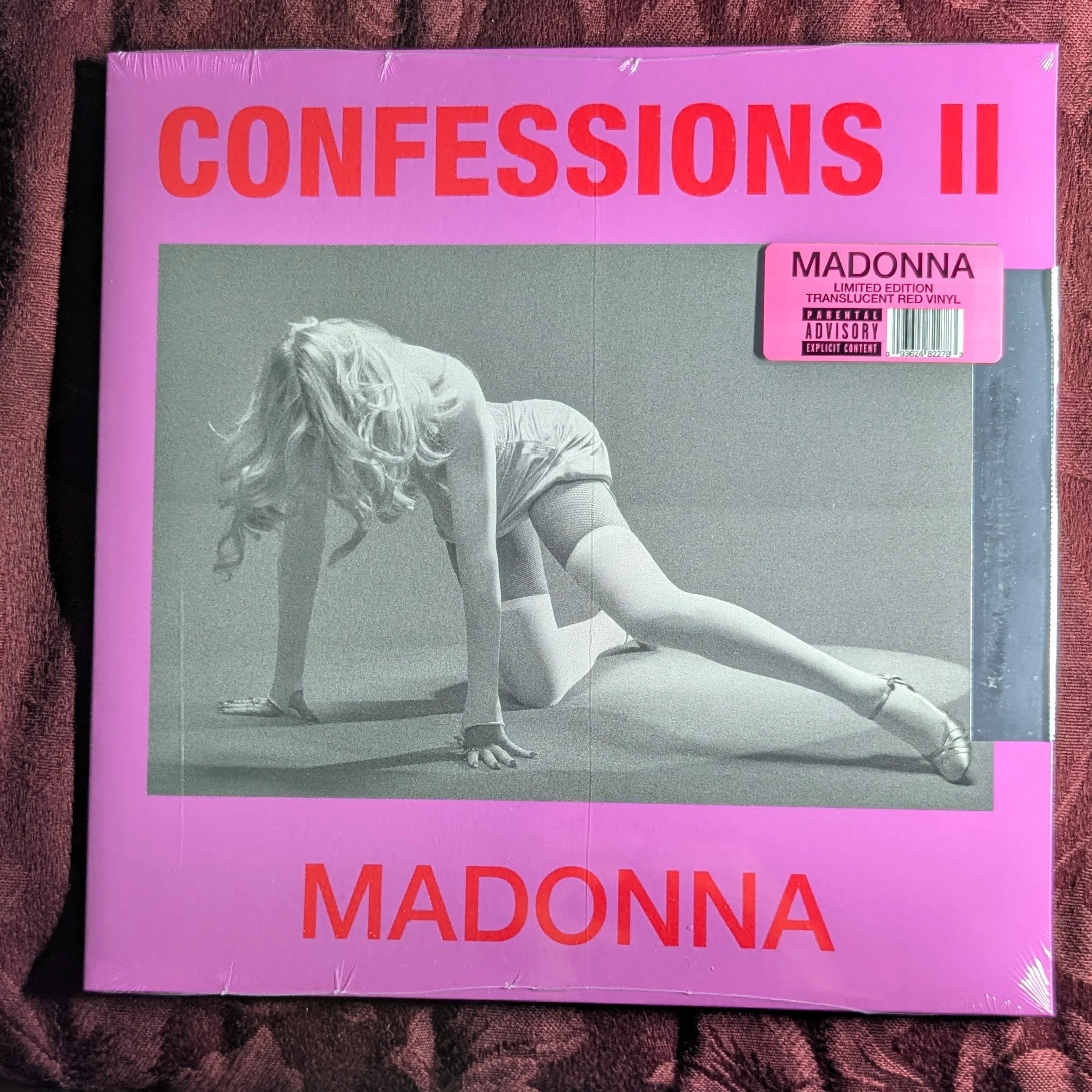 Madonna – Confessions II (Limited Edition Translucent Red Vinyl LP)