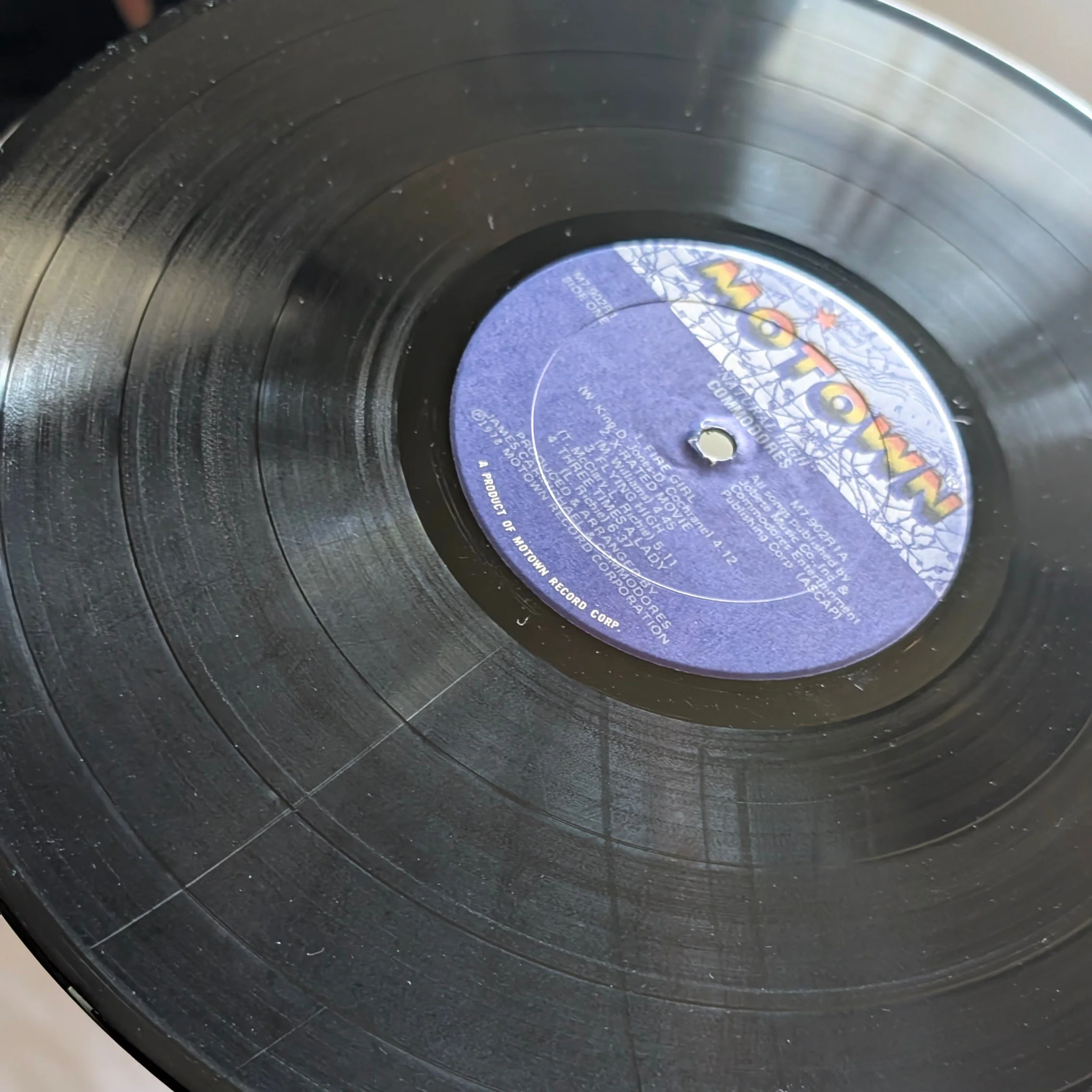Commodores – Natural High (12" LP, 1978 Vintage US Pressing)