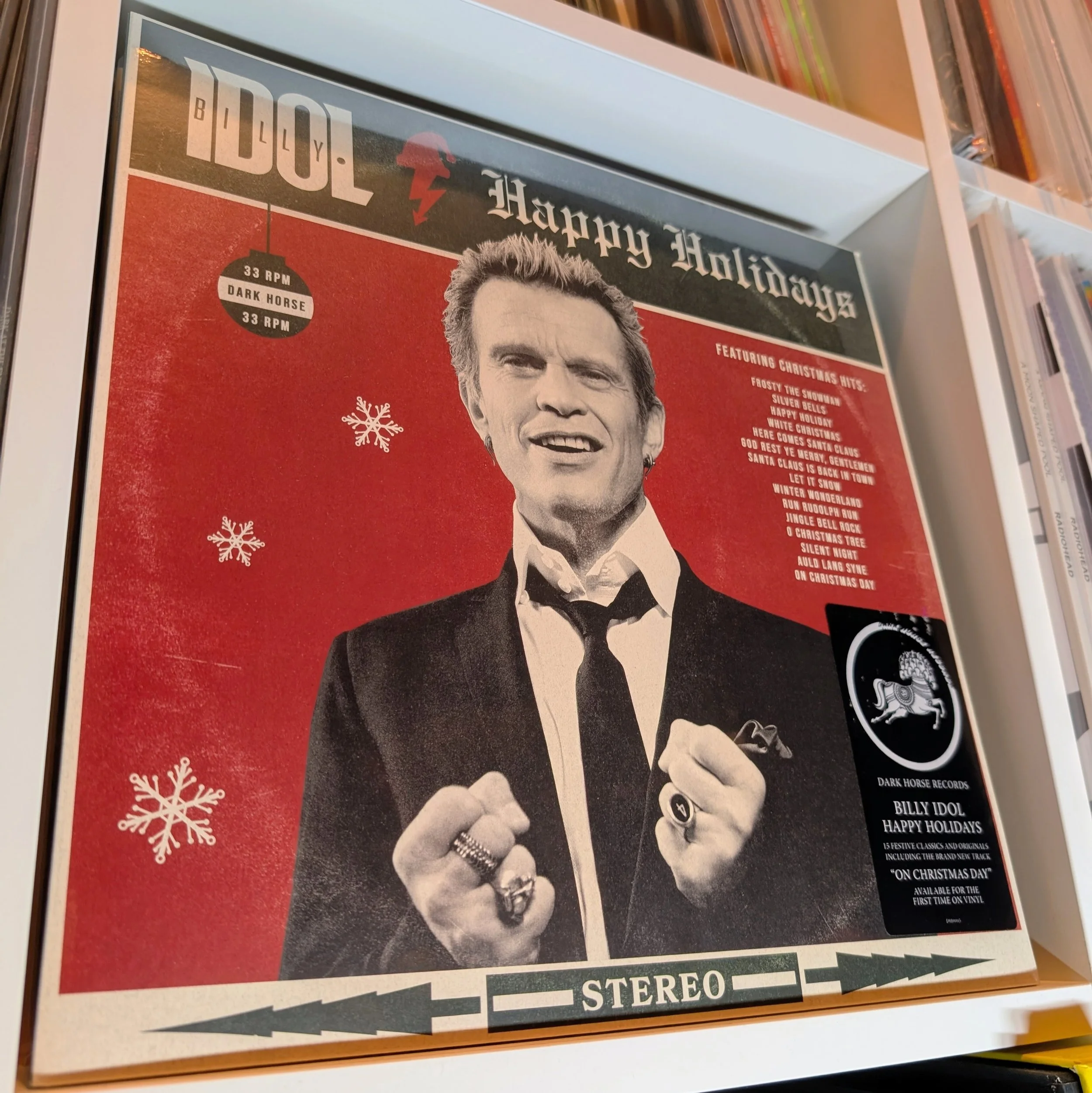 Billy Idol - Happy Holidays (standard black vinyl)