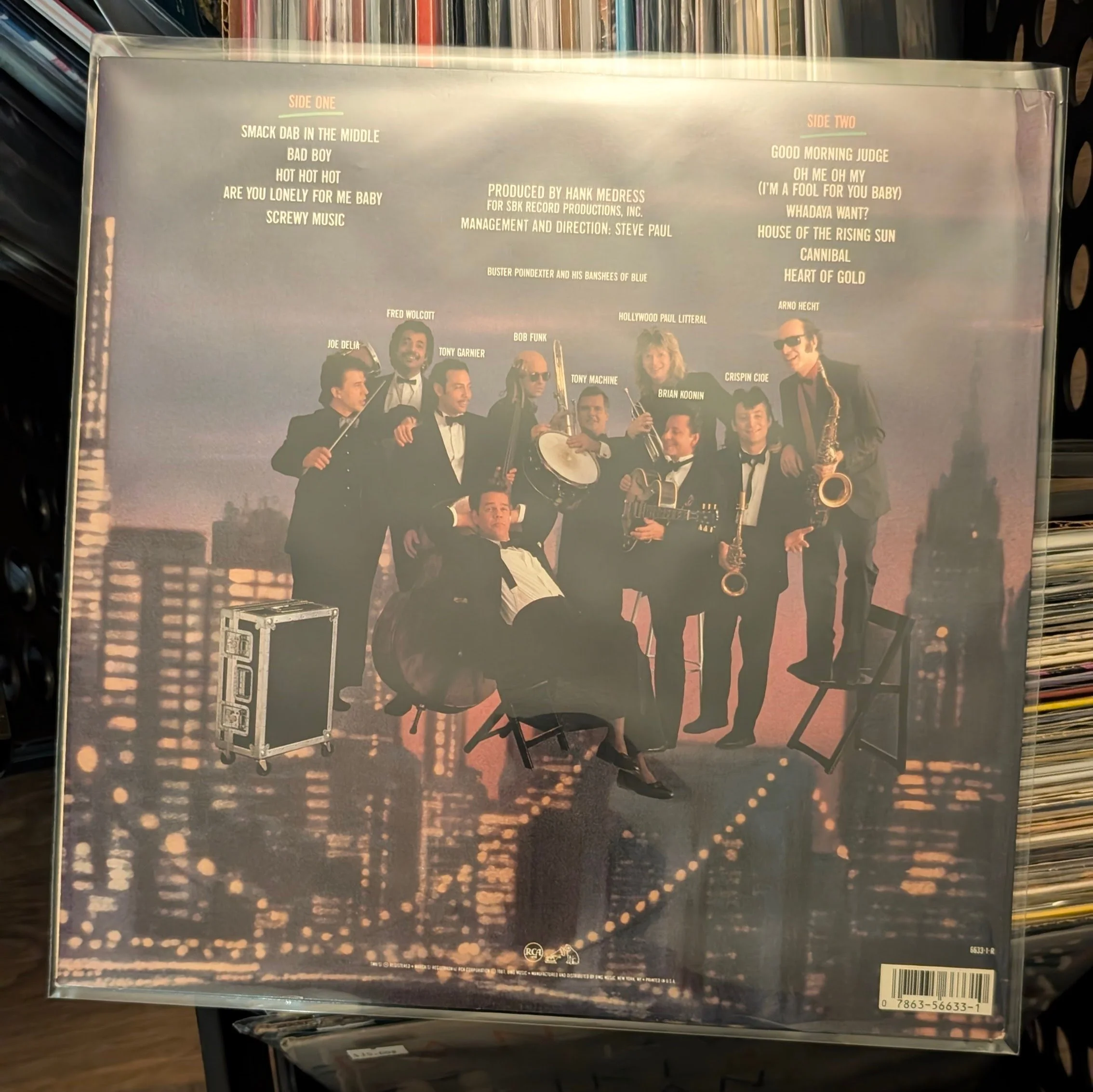Buster Poindexter - Buster Poindexter (debut album)