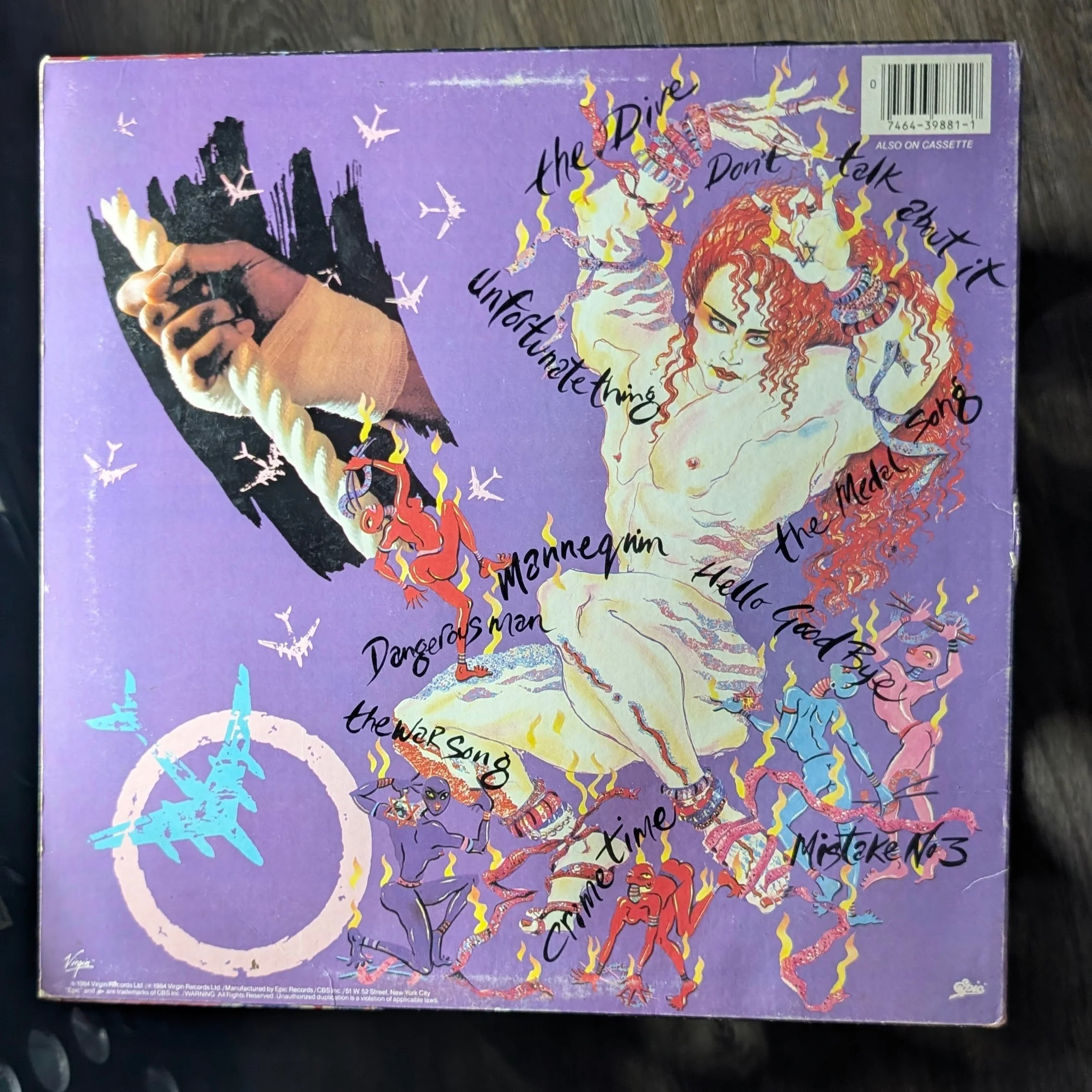 Culture Club - Waking Up with the House on Fire Vinyl
