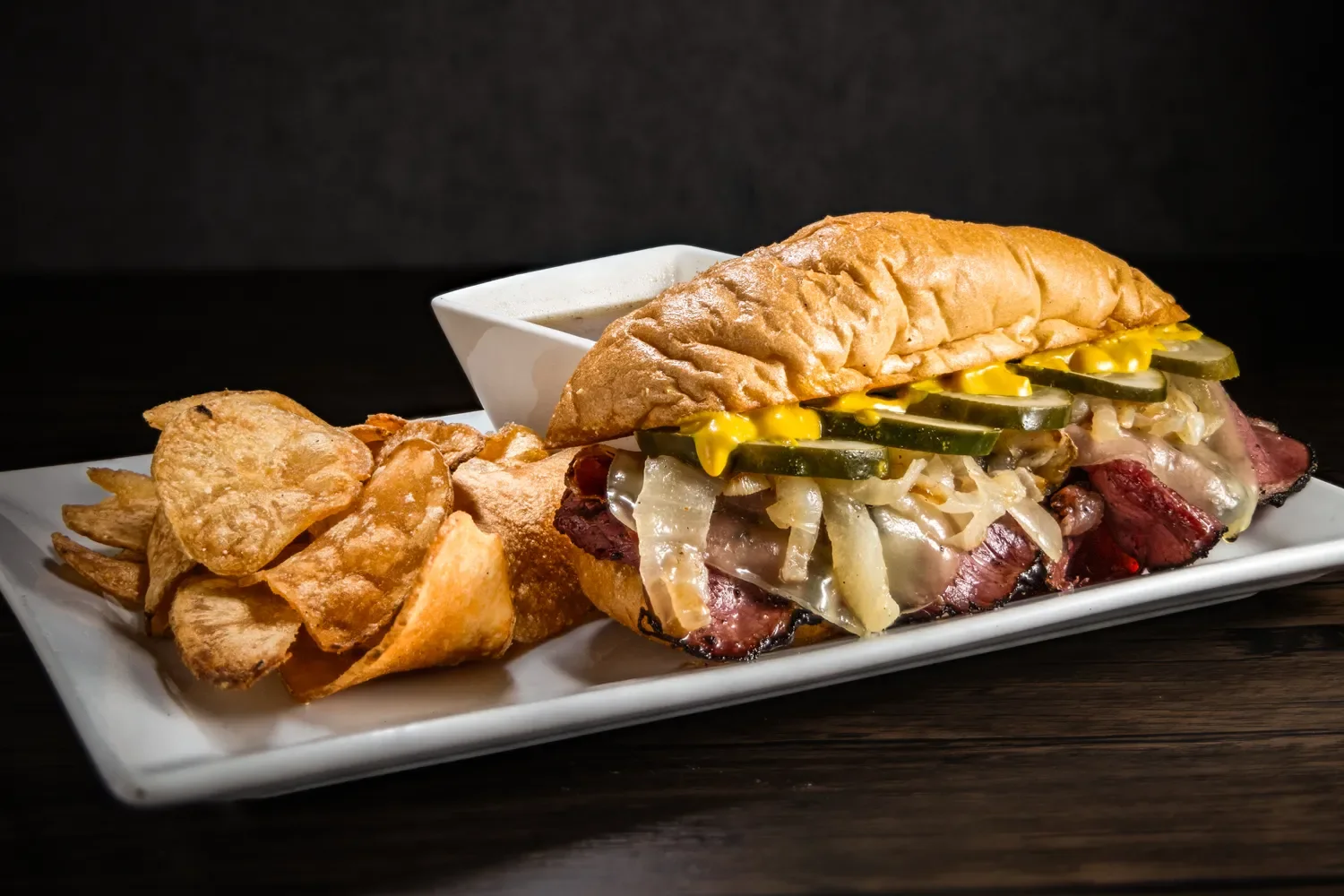 GRILLED PASTRAMI SANDWICH