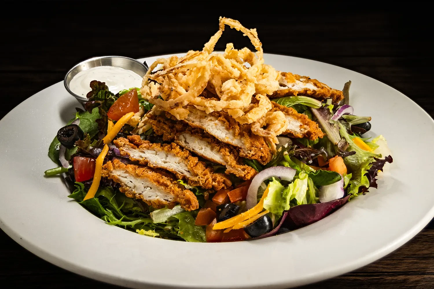 CRISPY CHICKEN SALAD