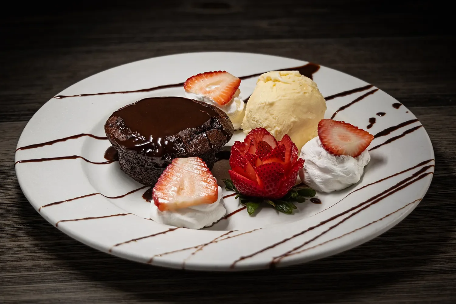 CHOCOLATE LAVA CAKE