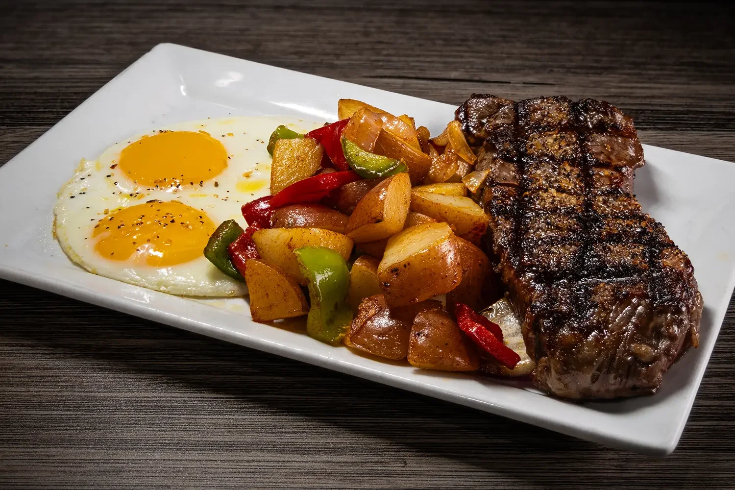 STEAK &amp; EGGS*