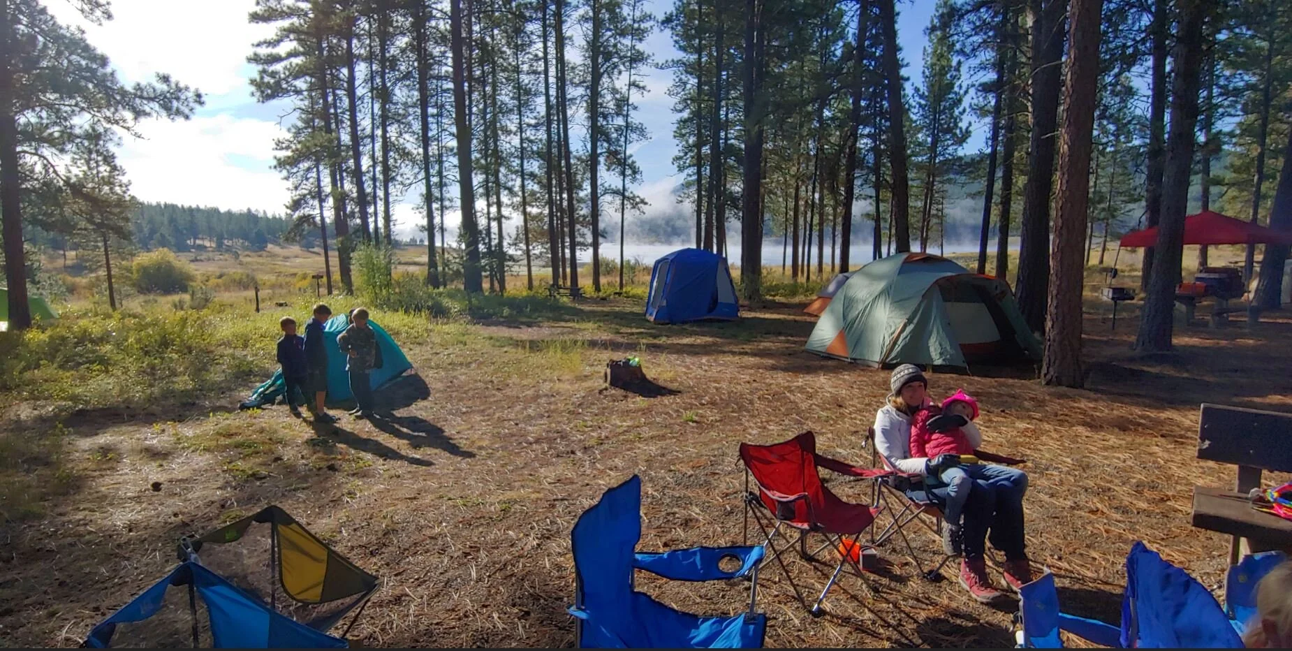 Cub Scout Camping, Union Creek Campground