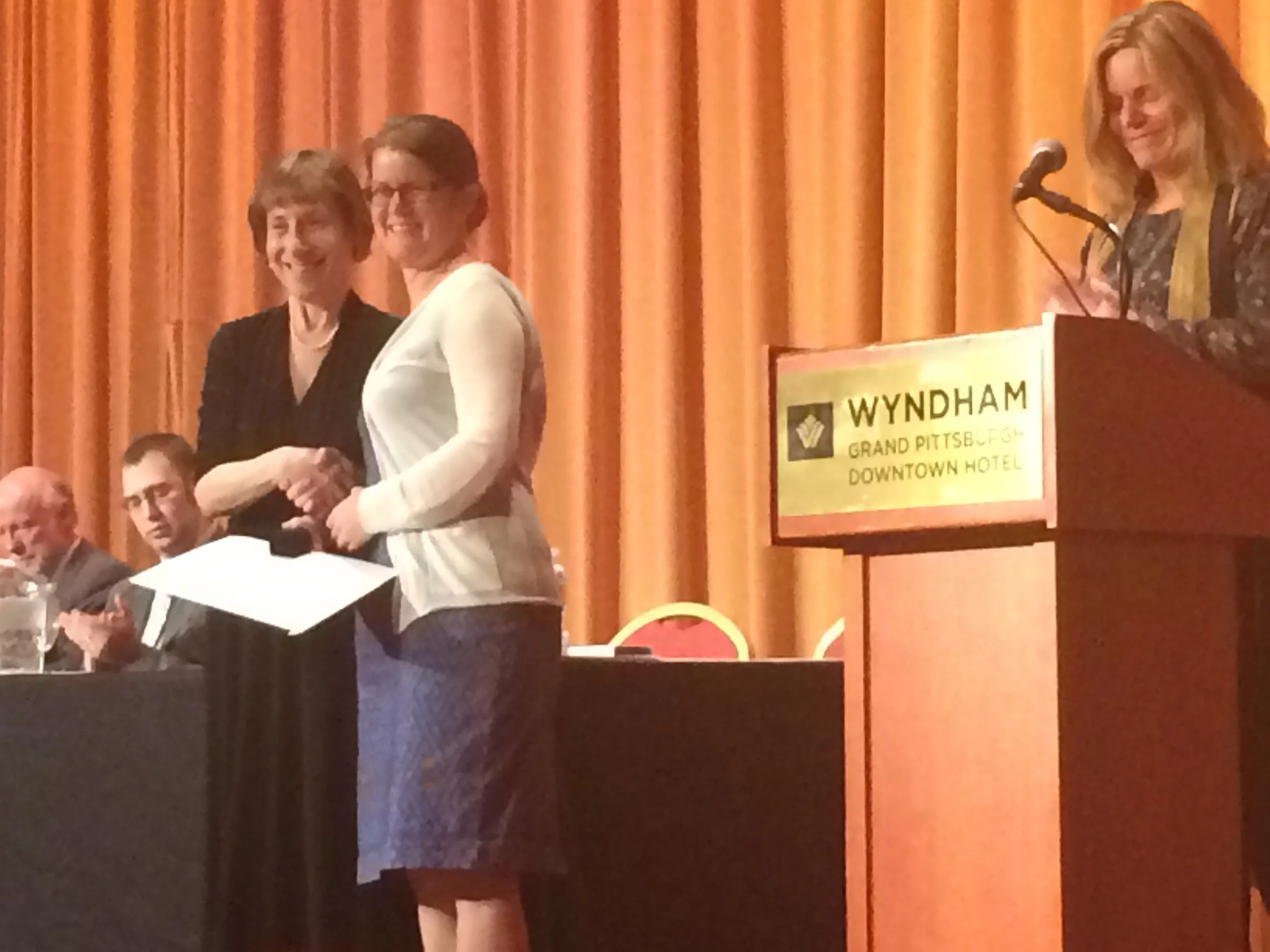   CONGRATULATIONS, DR. JENNIFER LENTZ ,  FOR BECOMING A 2015 FELLOW OF THE AMERICAN ACOUSTICAL SOCIETY  