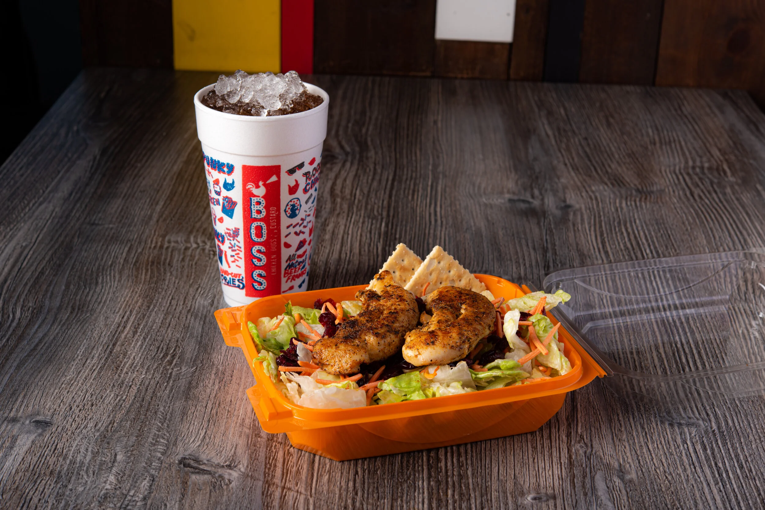 Boss Tenders, Dogs & Custard