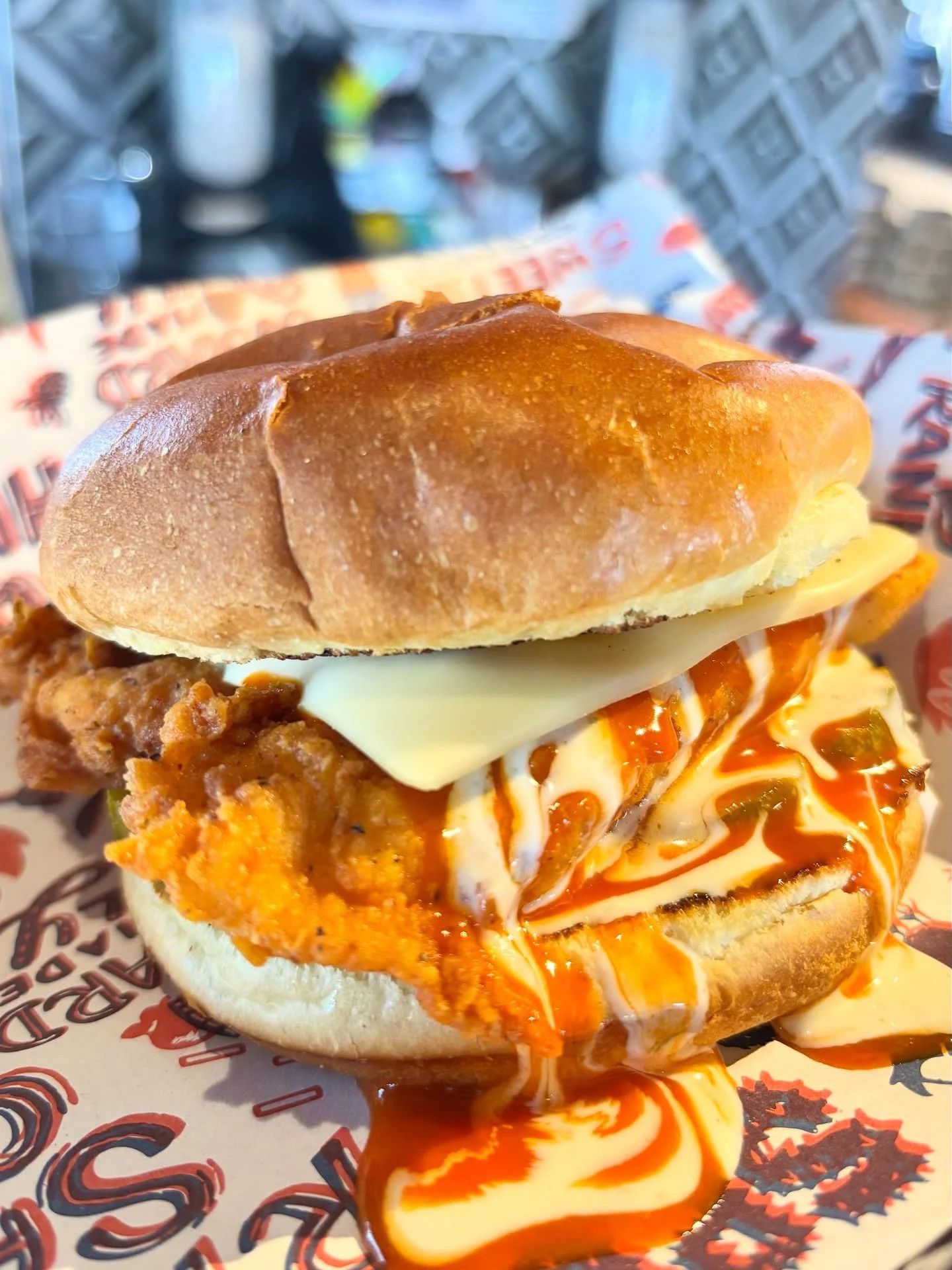 Certified Boss drip. 🔥💧#ChickenBuffaloRanchSandwich